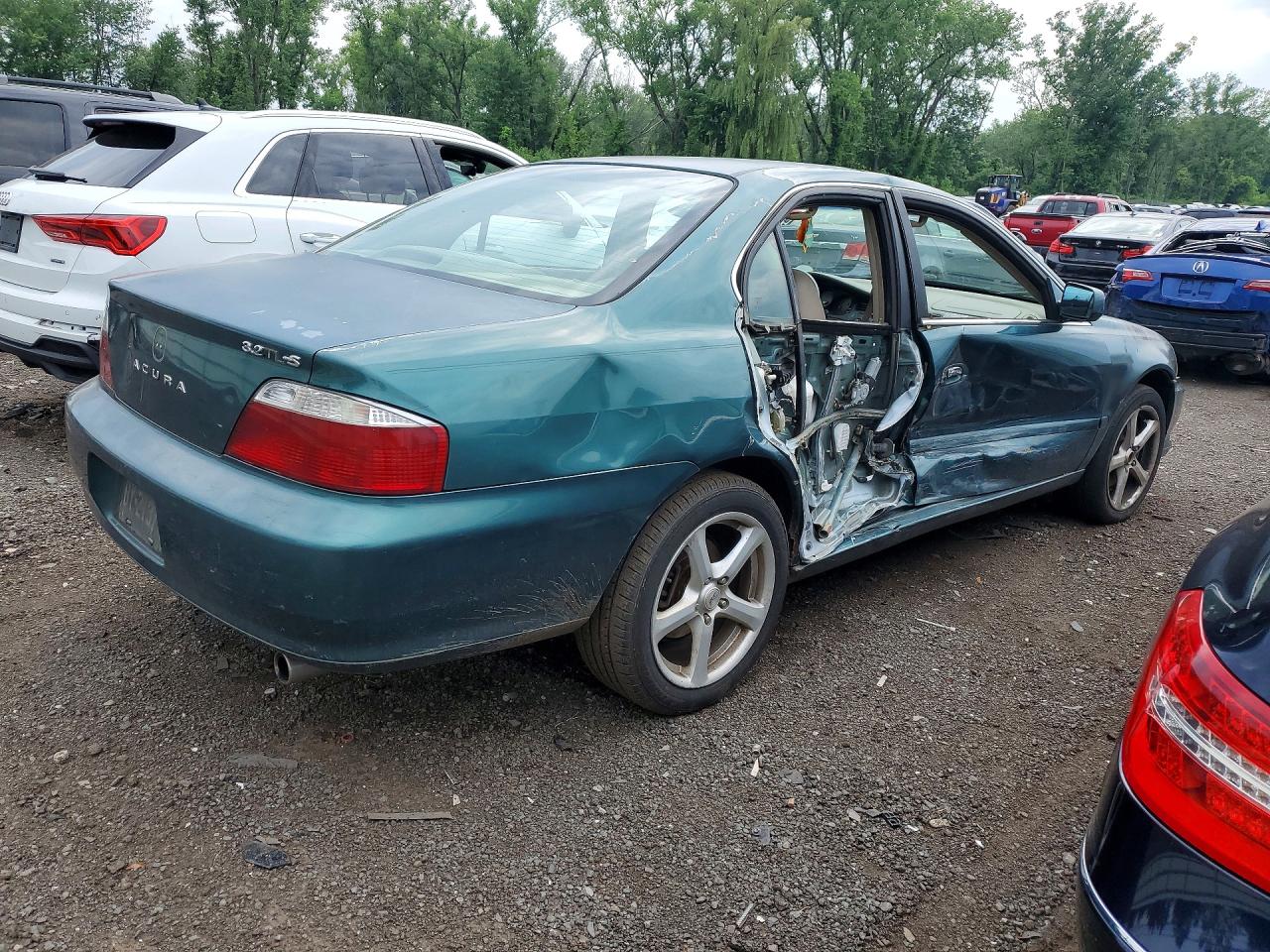 2002 Acura 3.2tl Type-s Green vin: 19UUA56892A052718