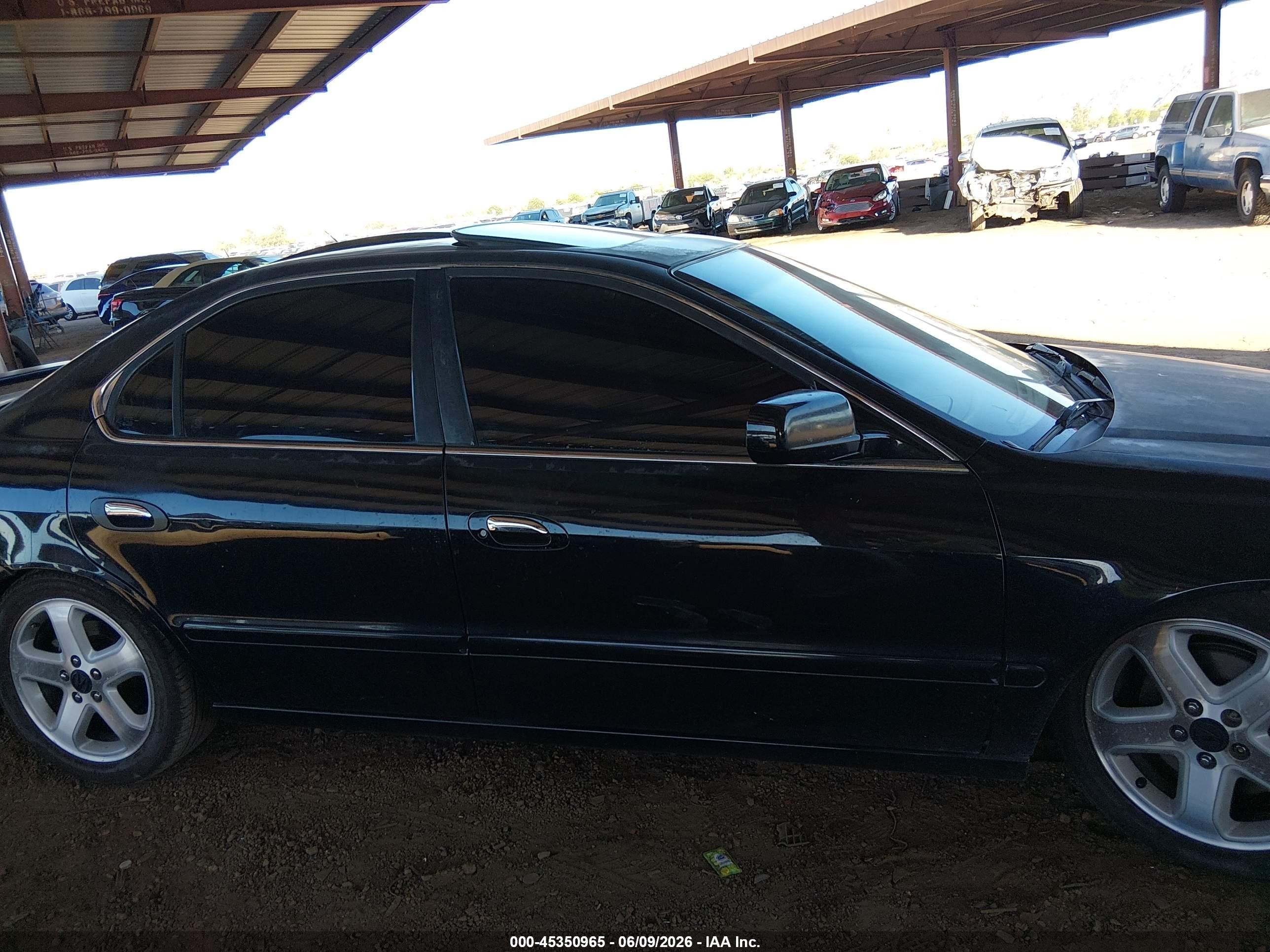 2003 Acura Tl 3.2 Type S Black vin: 19UUA56893A001043