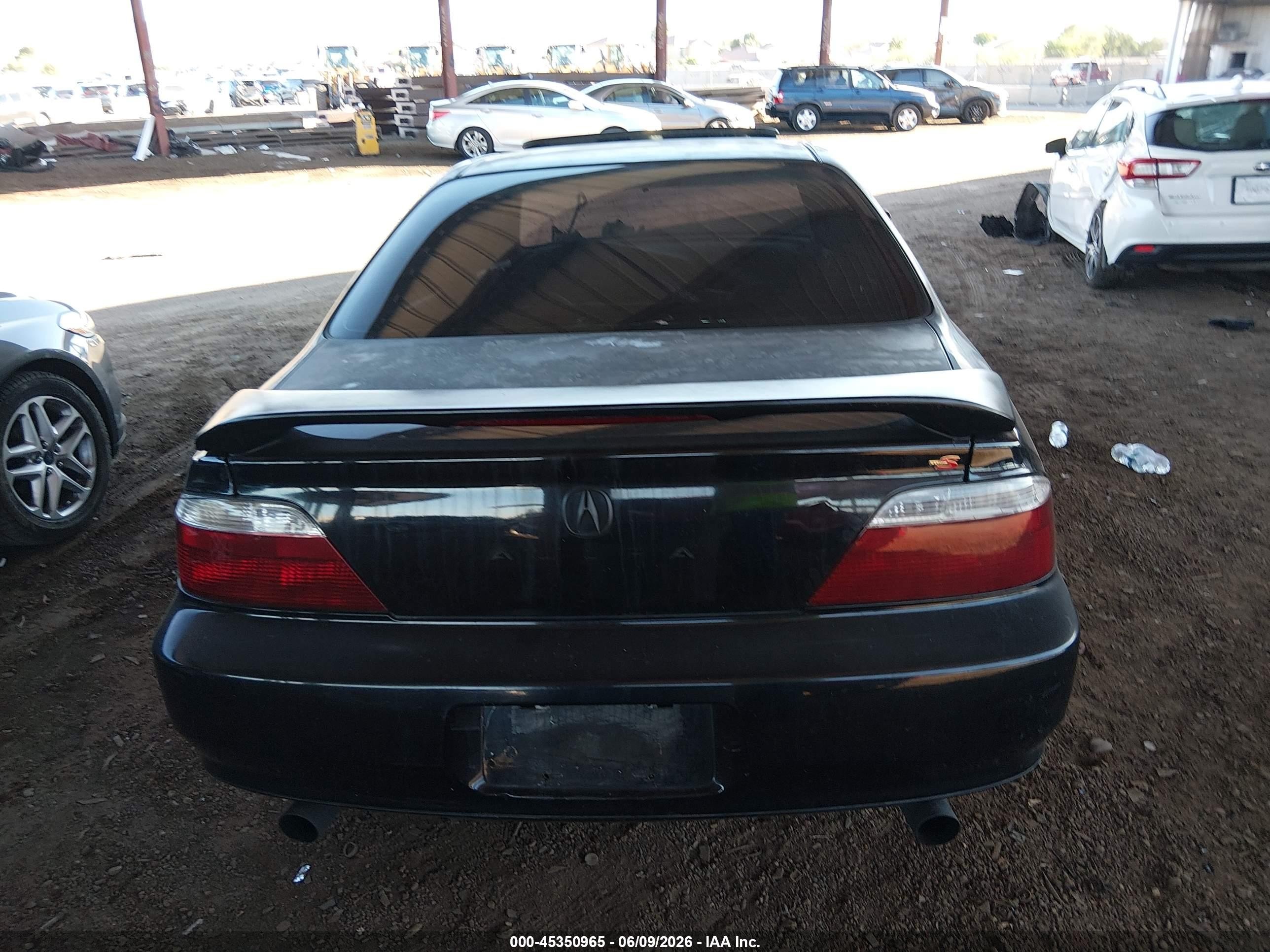 2003 Acura Tl 3.2 Type S Black vin: 19UUA56893A001043