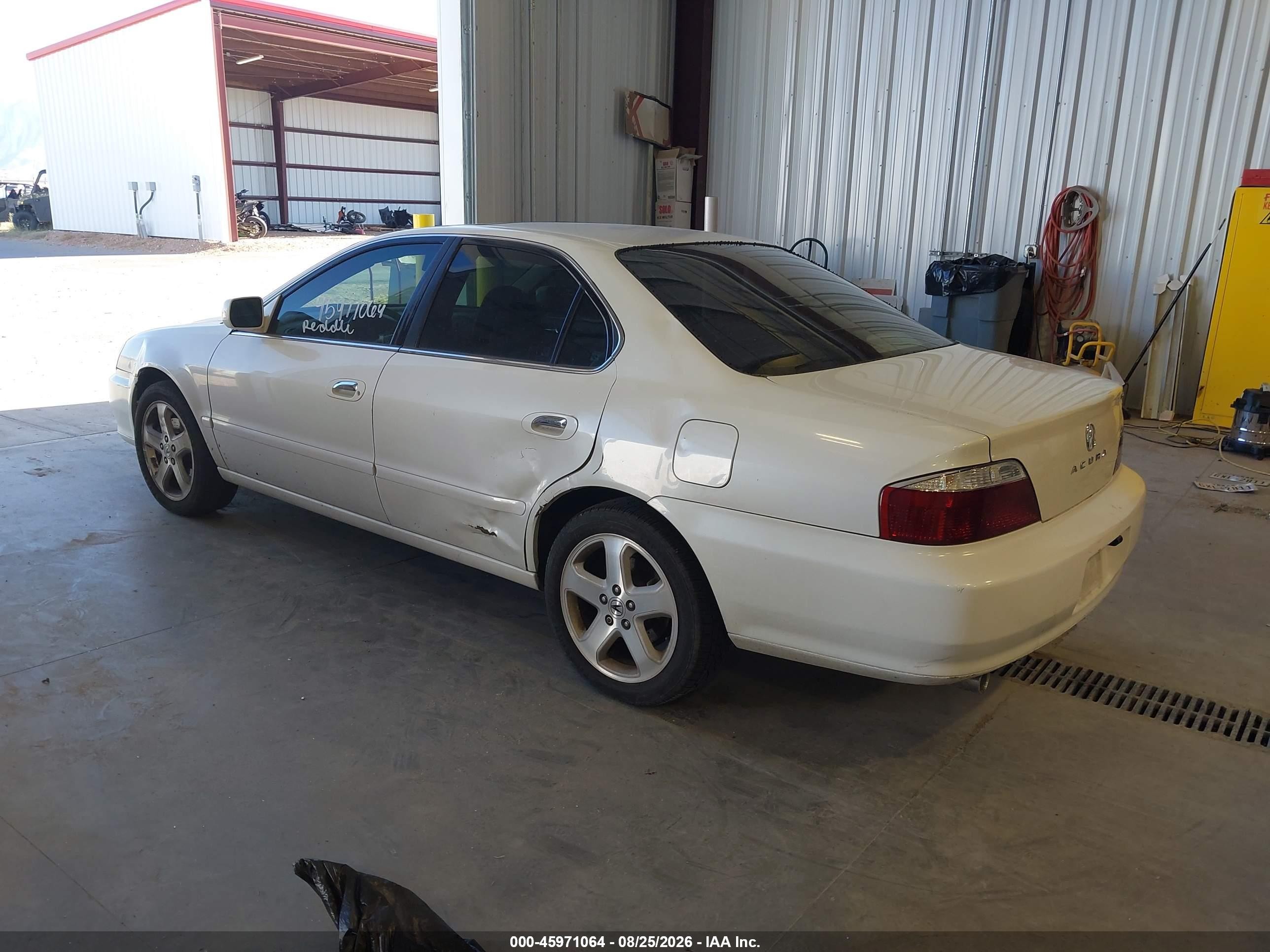 2003 Acura Tl 3.2 Type S White vin: 19UUA56893A004220
