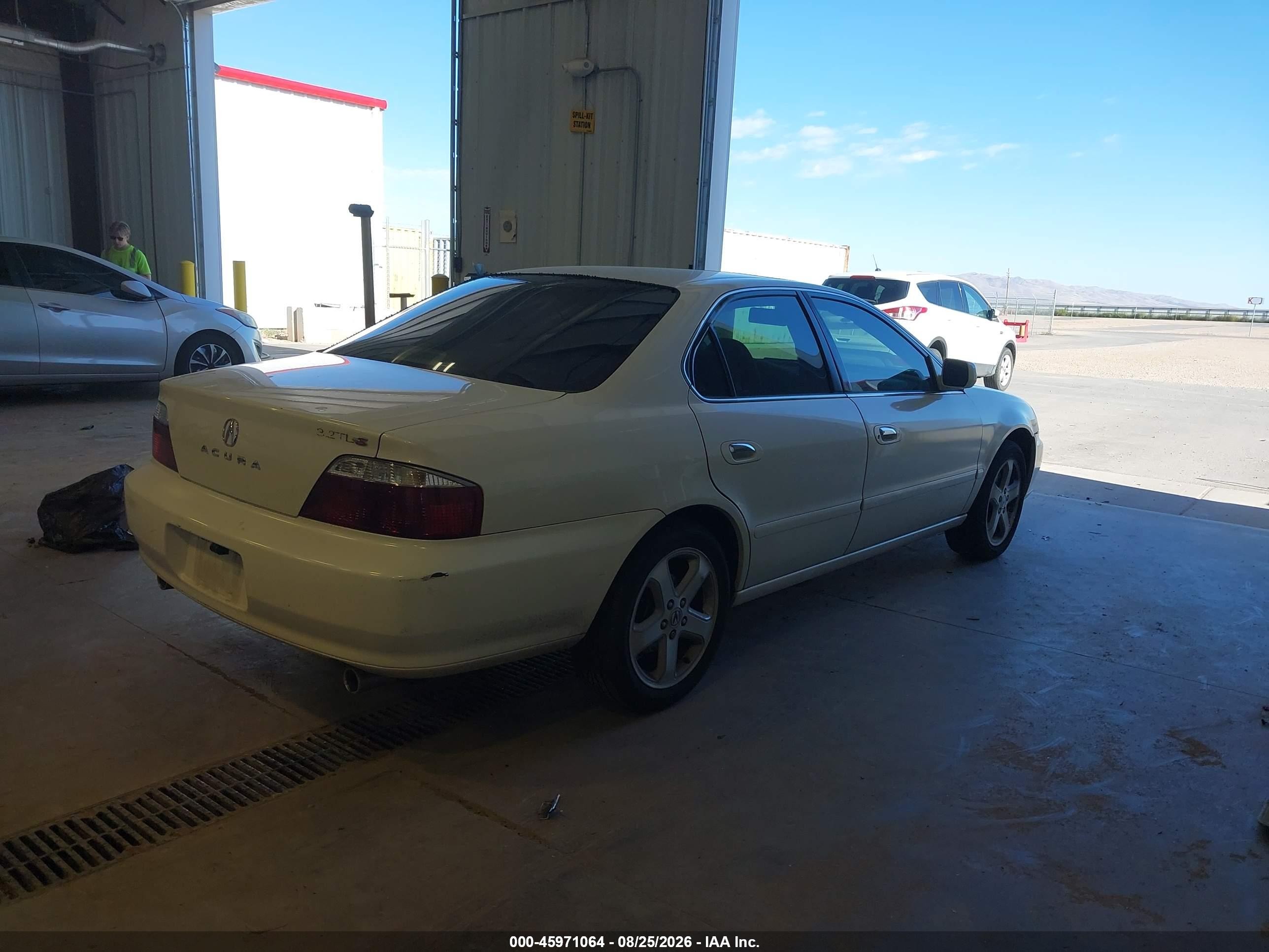 2003 Acura Tl 3.2 Type S White vin: 19UUA56893A004220