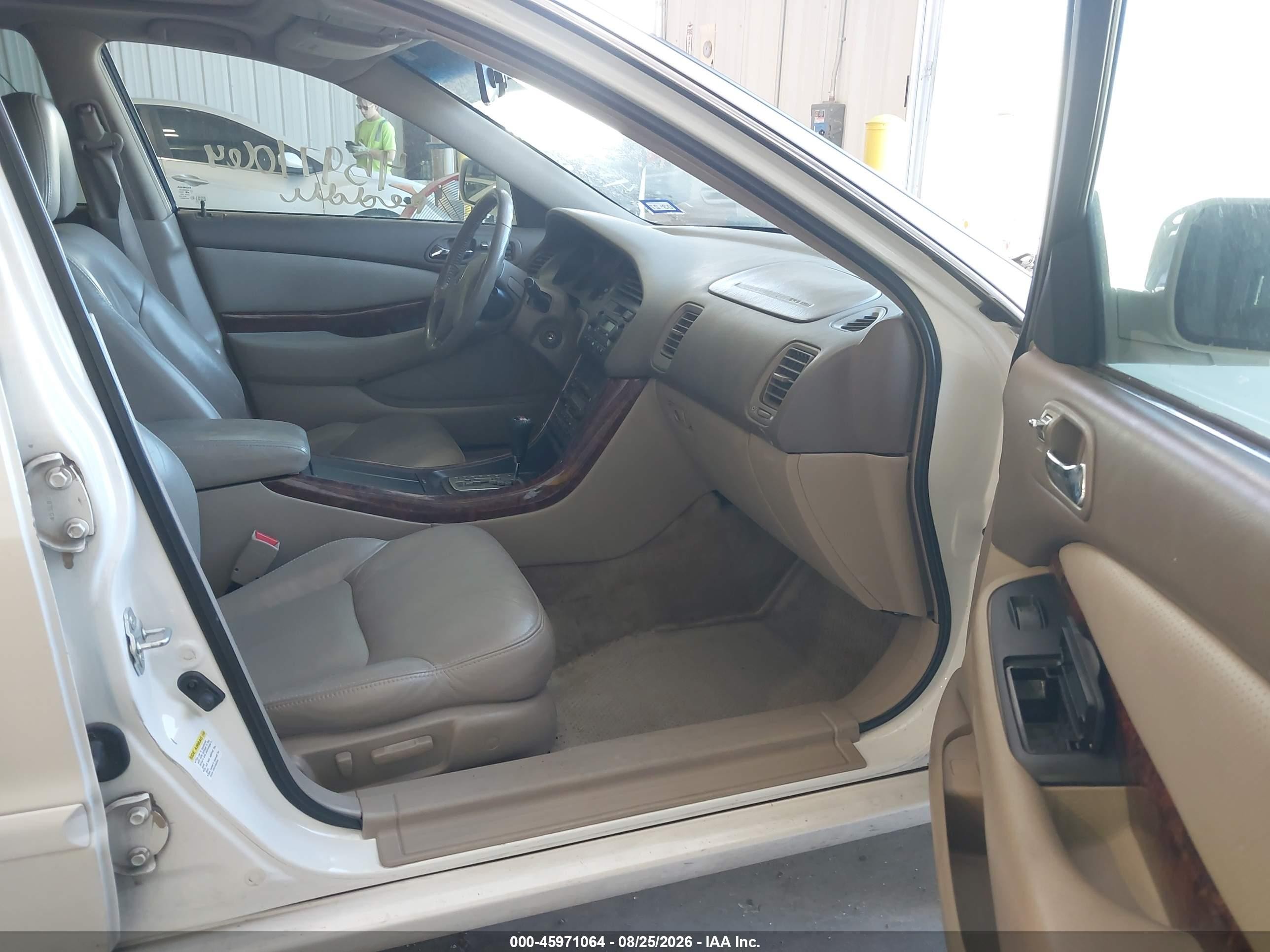 2003 Acura Tl 3.2 Type S White vin: 19UUA56893A004220