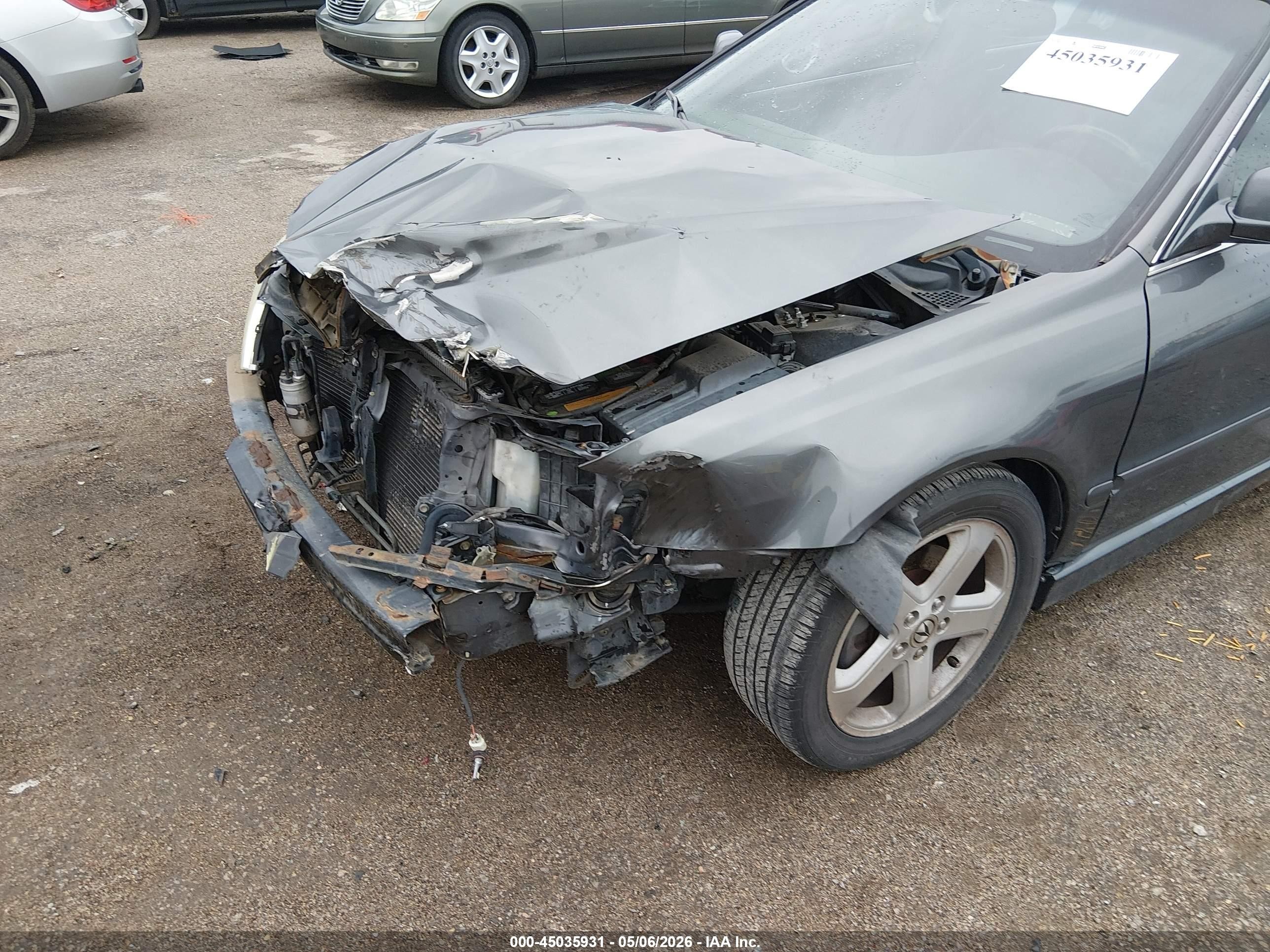 2003 Acura Tl 3.2 Type S Gray vin: 19UUA56893A065907