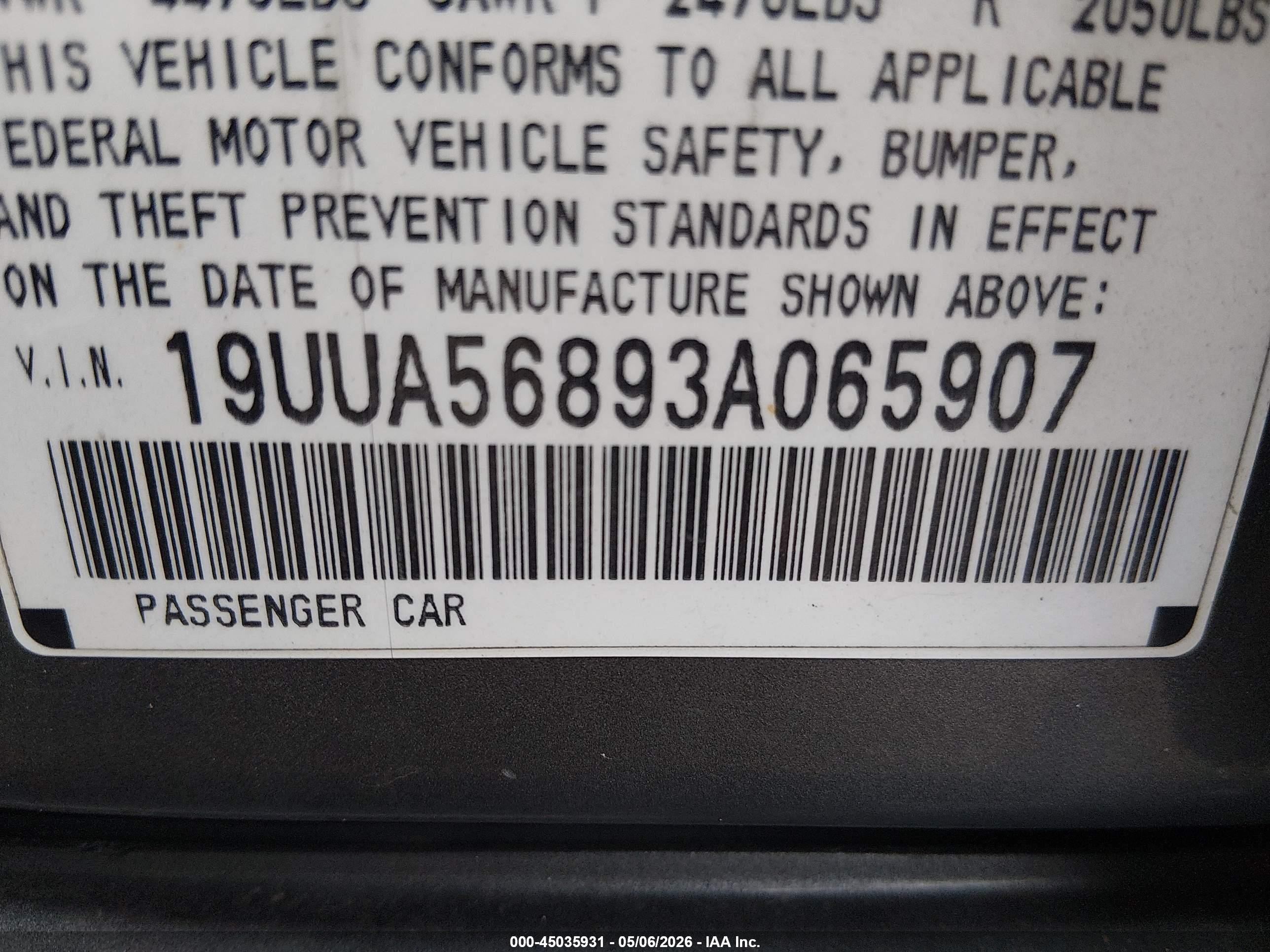 2003 Acura Tl 3.2 Type S Gray vin: 19UUA56893A065907