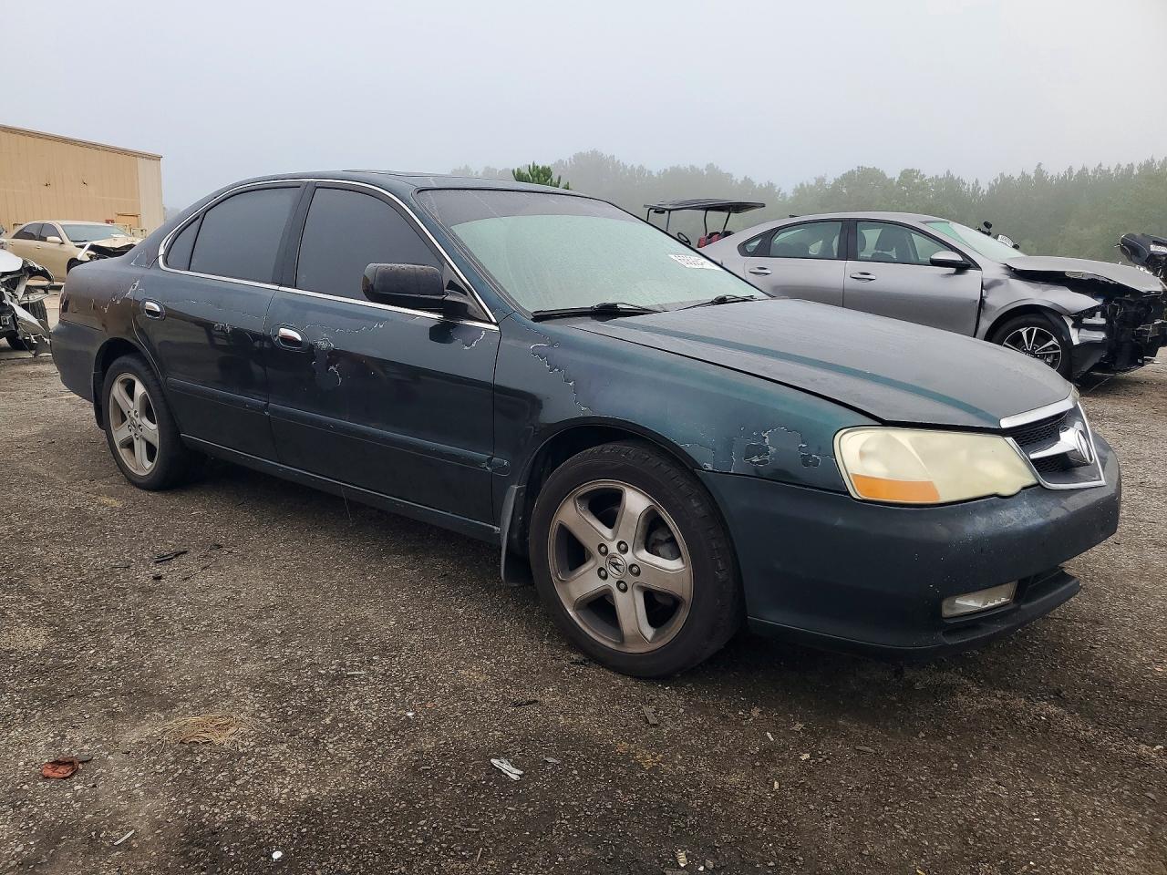 2002 Acura 3.2tl Type-s Green vin: 19UUA568X2A010185