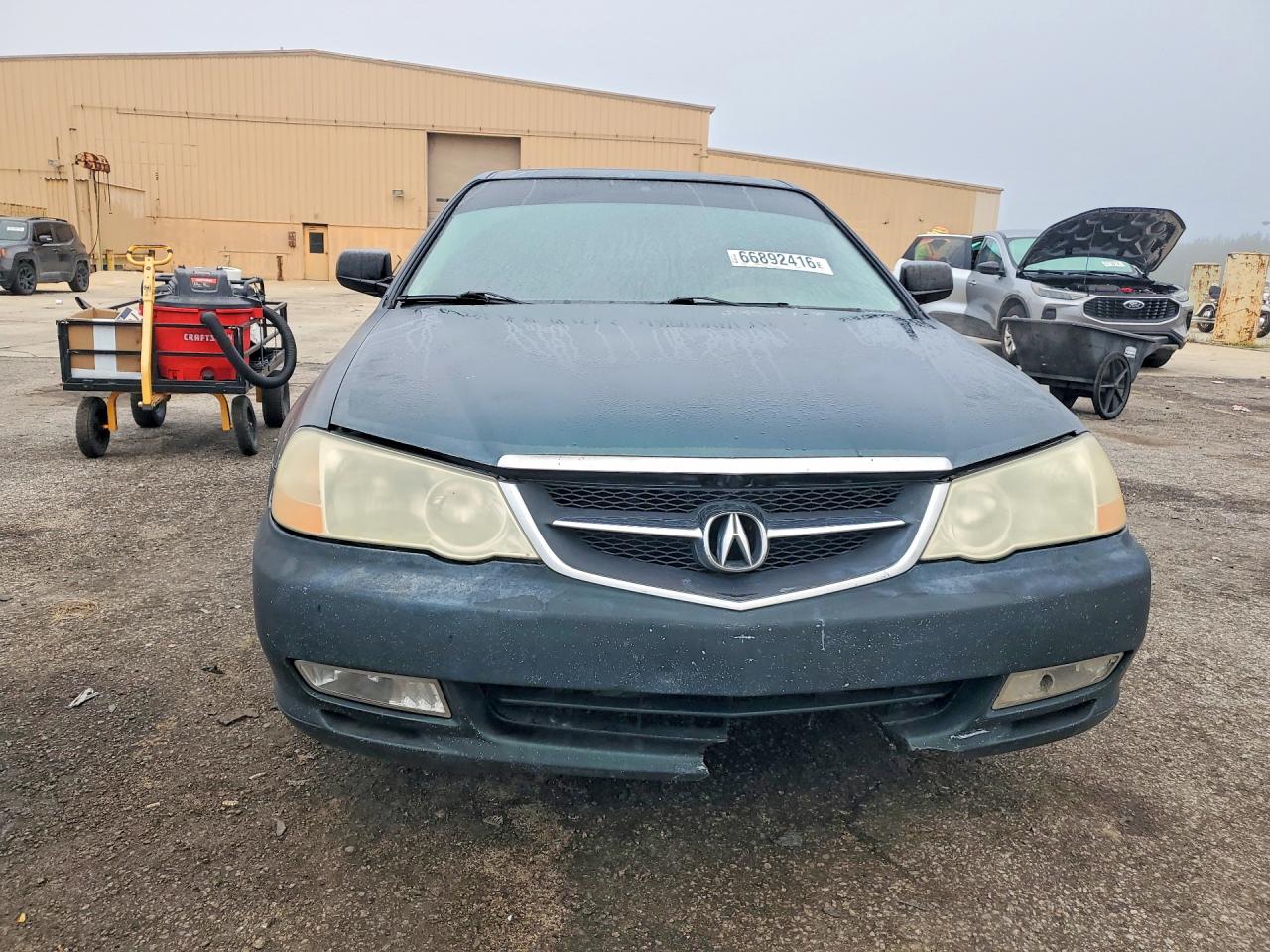 2002 Acura 3.2tl Type-s Green vin: 19UUA568X2A010185