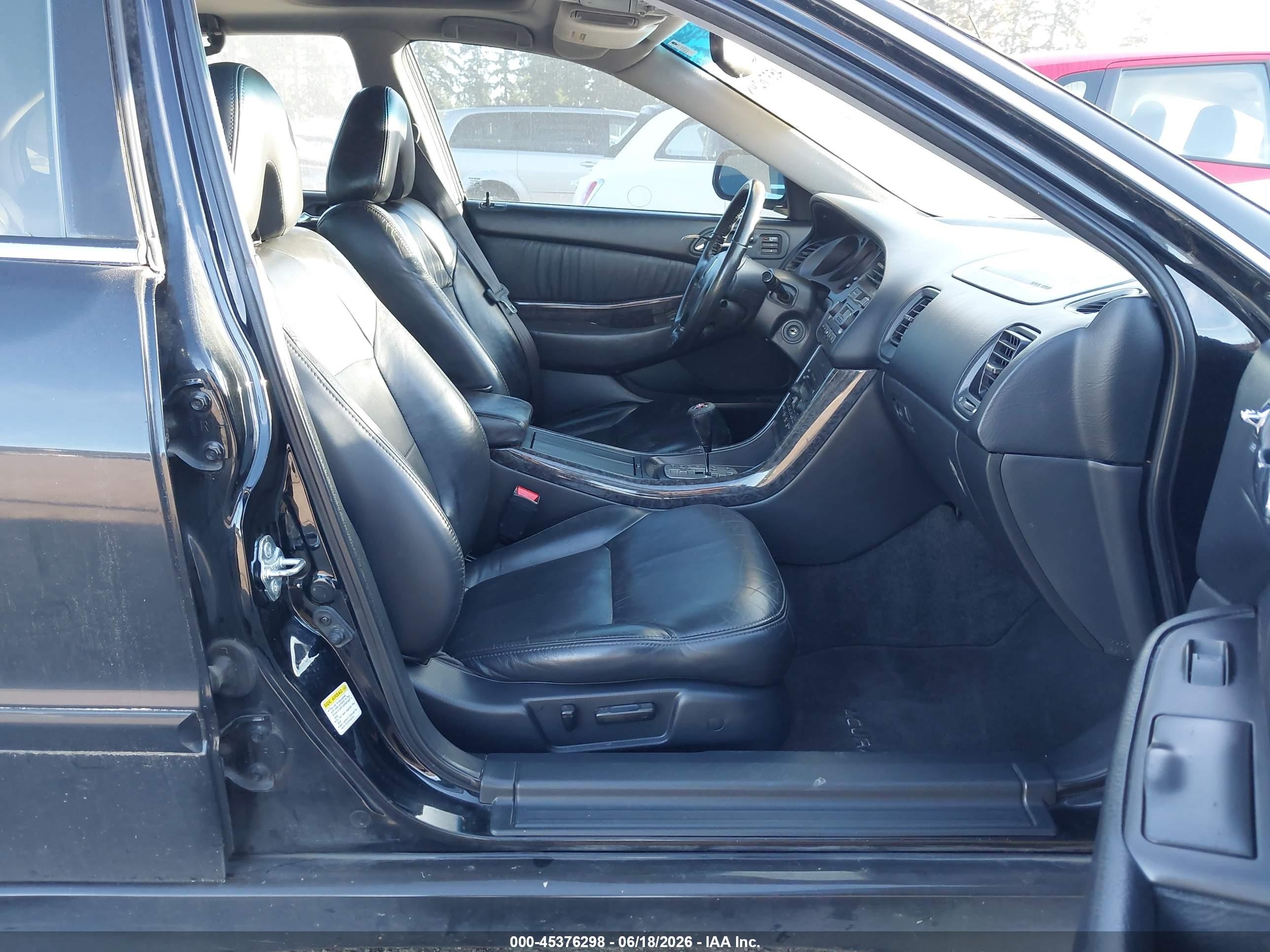 2002 Acura Tl 3.2 Type S Black vin: 19UUA568X2A022093