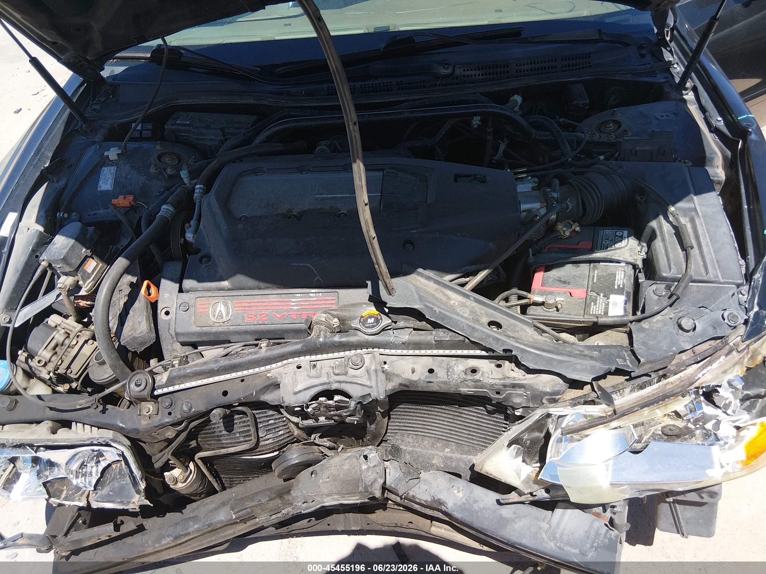 2002 Acura Tl 3.2 Type S Black vin: 19UUA568X2A022675