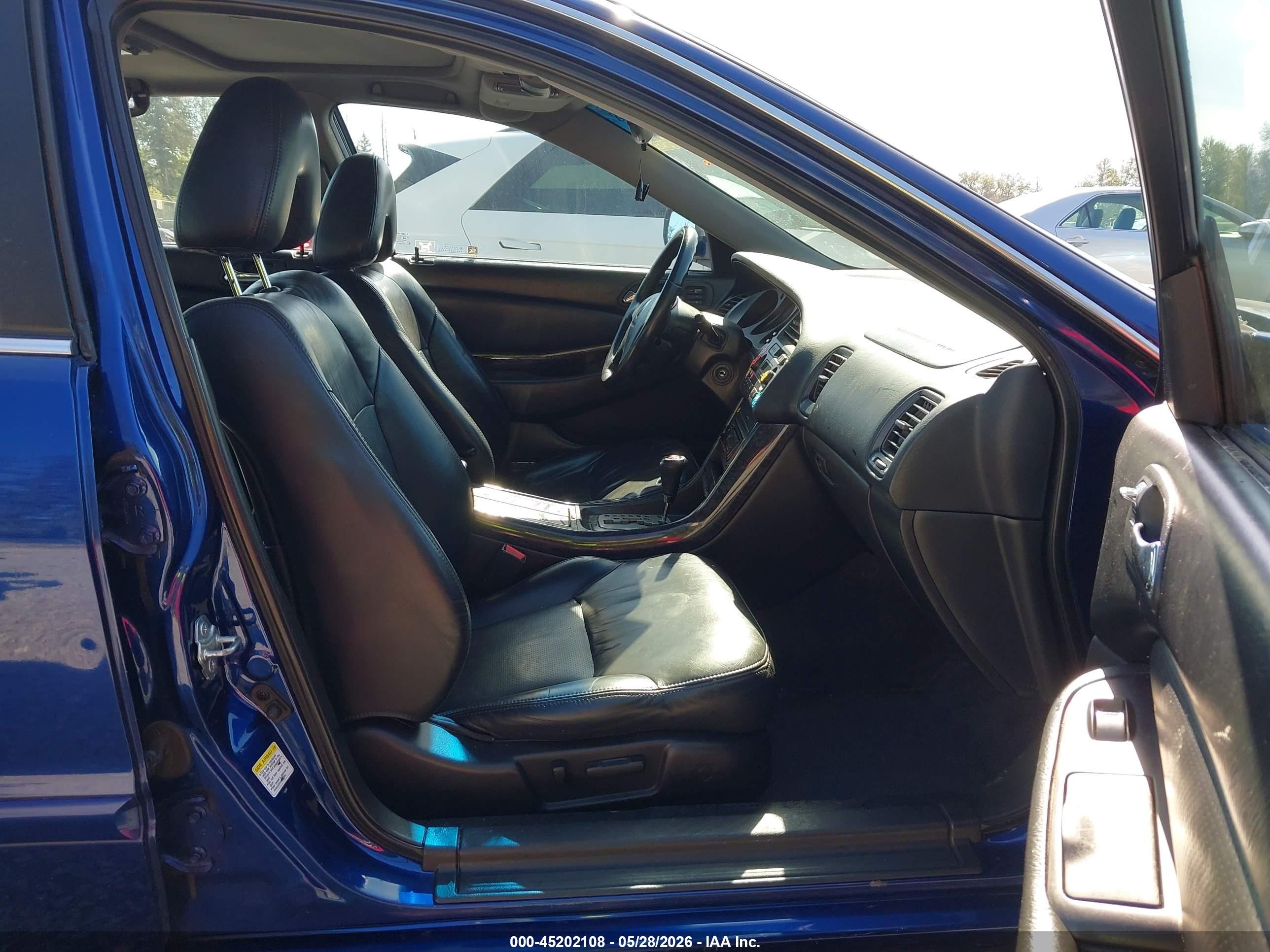 2003 Acura Tl 3.2 Type S Blue vin: 19UUA568X3A023830