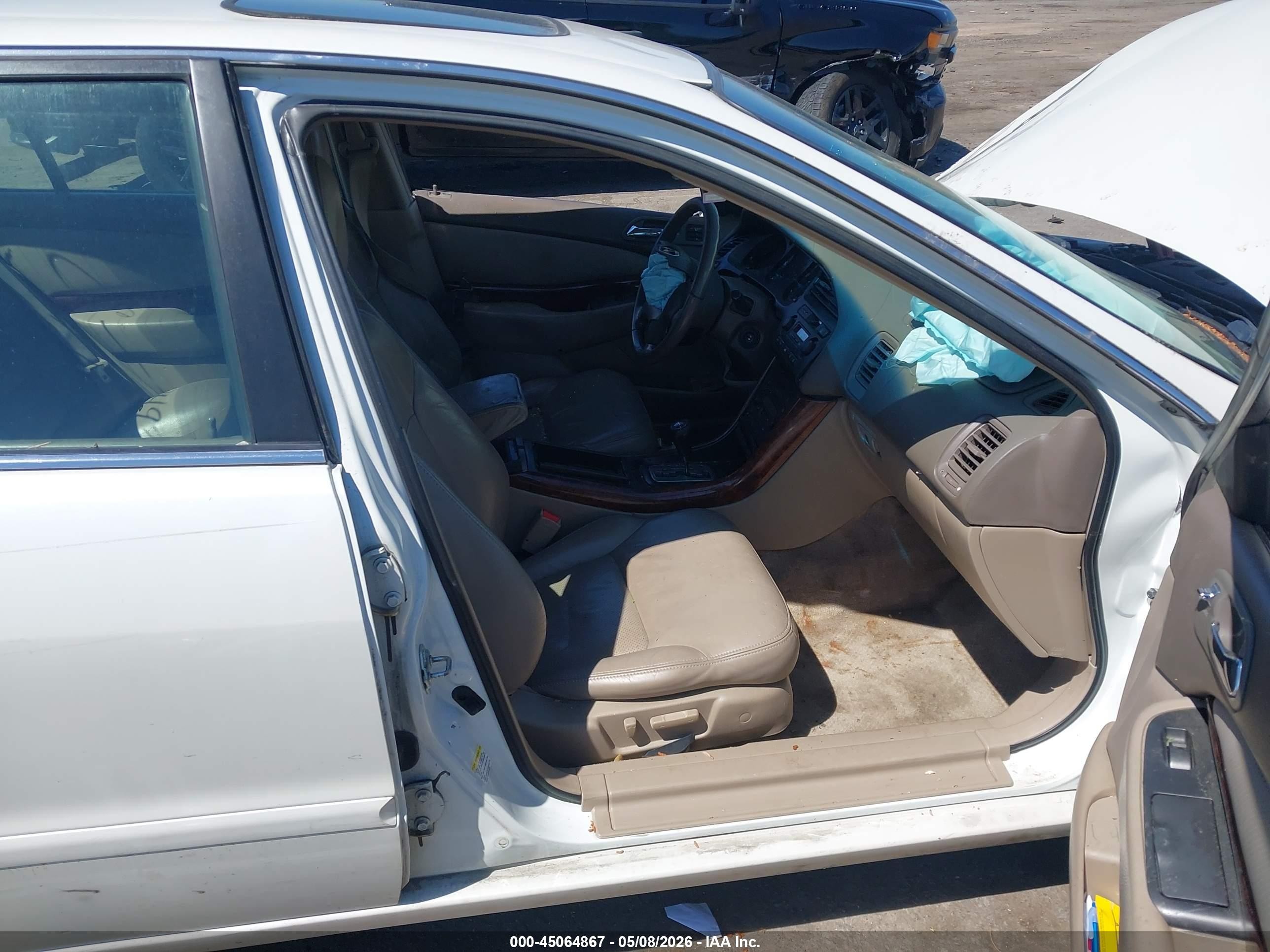 2003 Acura Tl 3.2 Type S Белый vin: 19UUA568X3A037713
