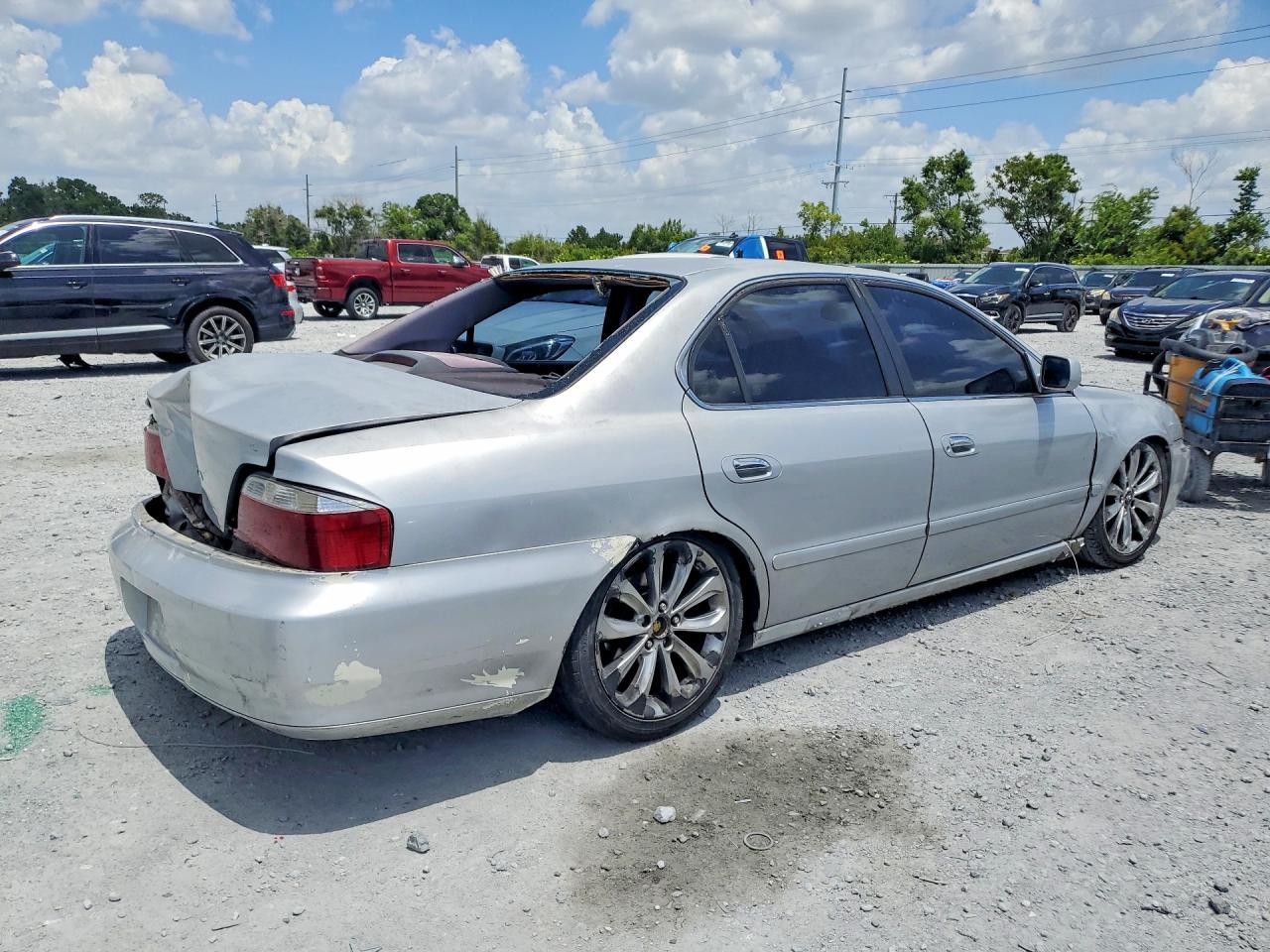 2002 Acura Tl Silver vin: 19UUA56922A004230