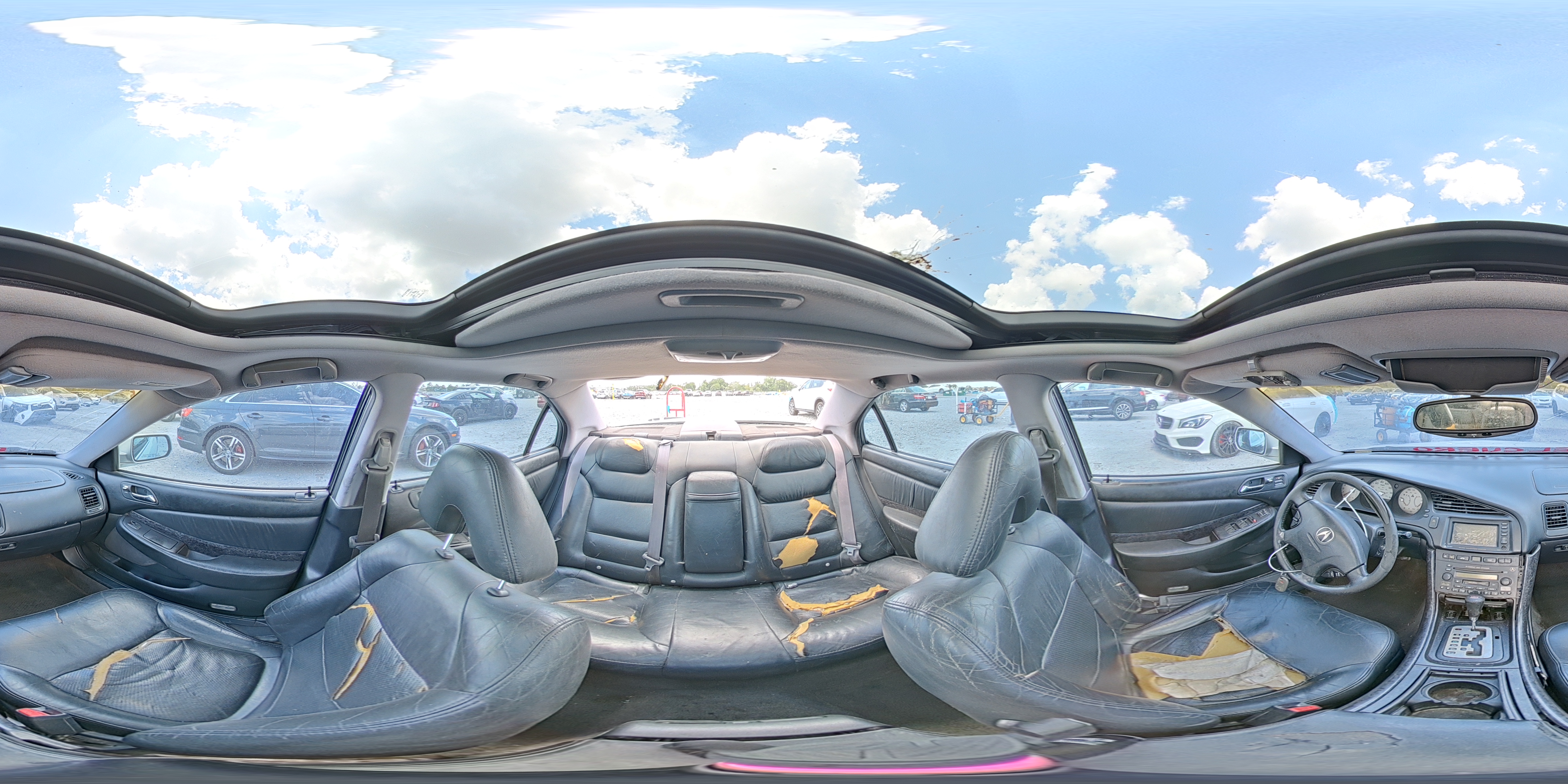 2002 Acura Tl Silver vin: 19UUA56922A004230