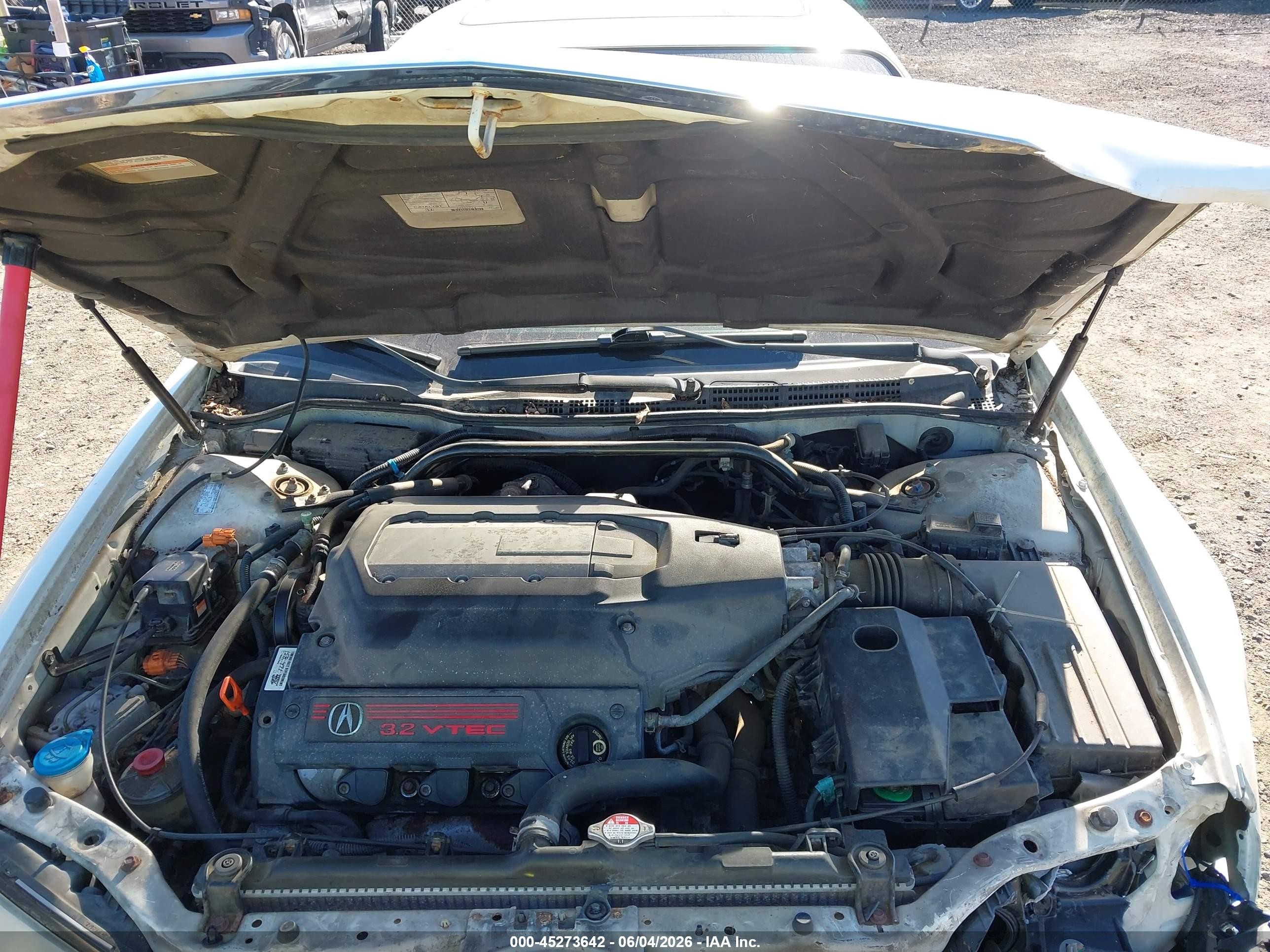 2003 Acura Tl 3.2 Type S White vin: 19UUA56933A054331
