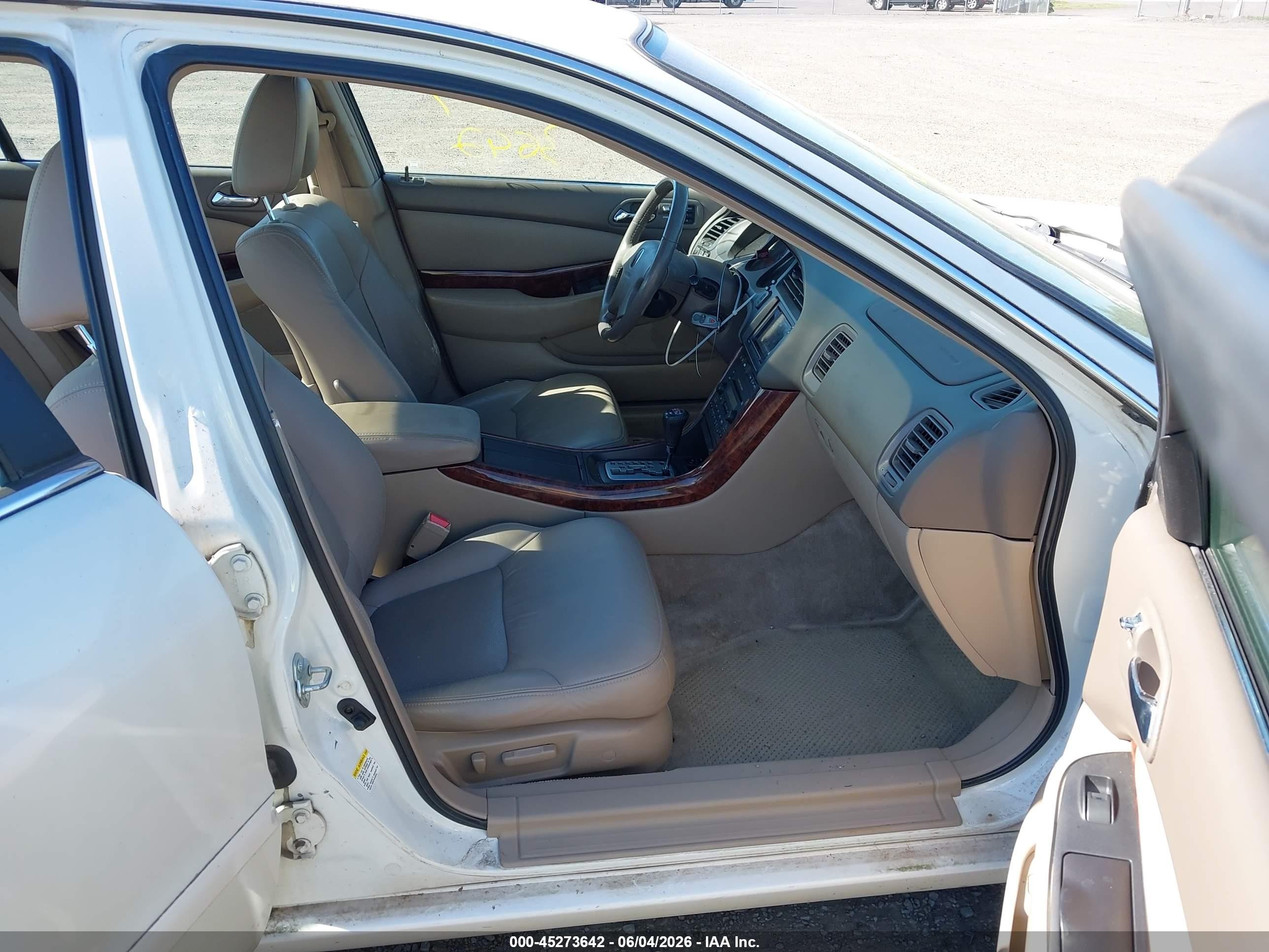 2003 Acura Tl 3.2 Type S White vin: 19UUA56933A054331