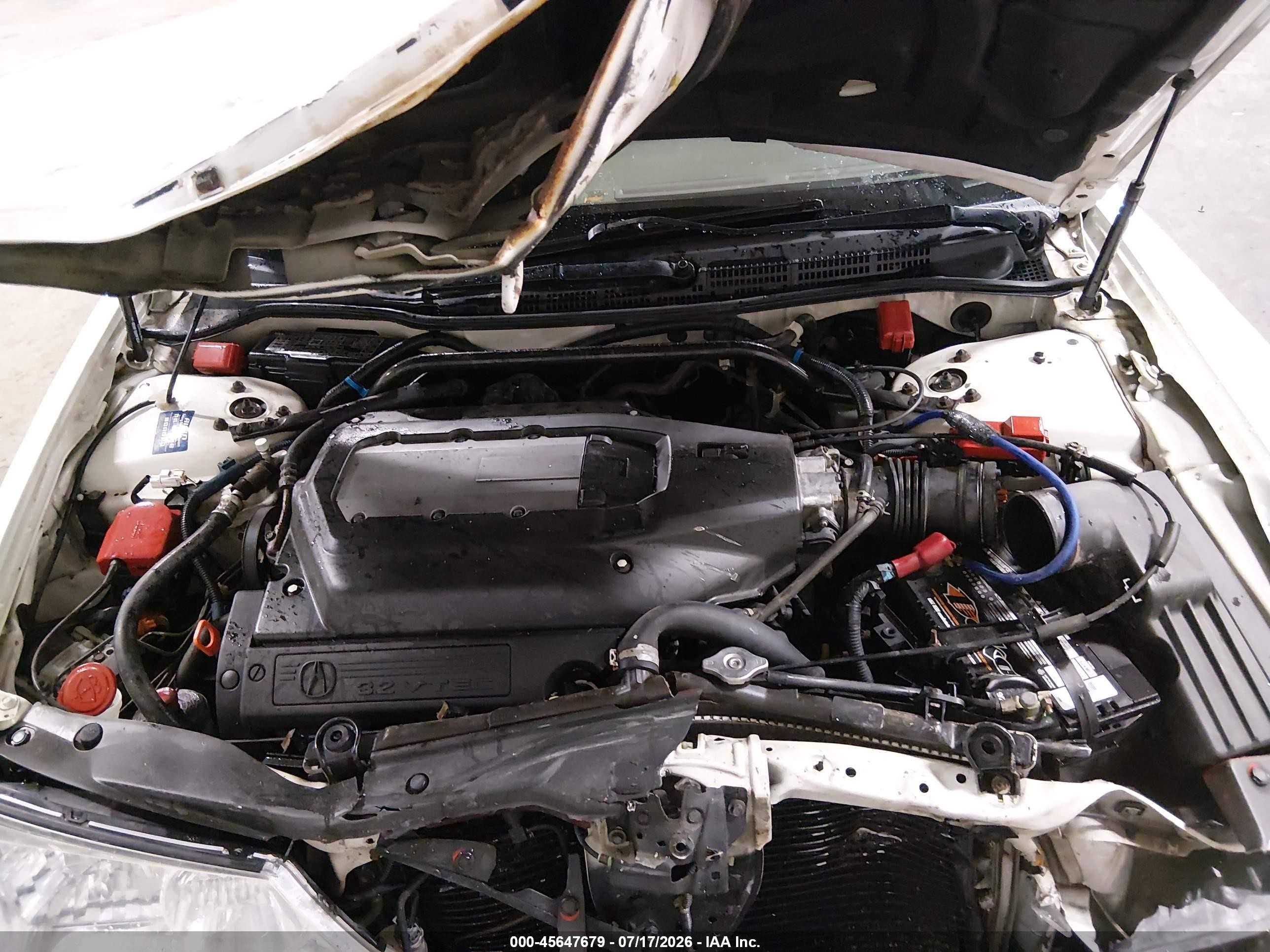 2003 Acura Tl 3.2 Type S White vin: 19UUA56933A066009