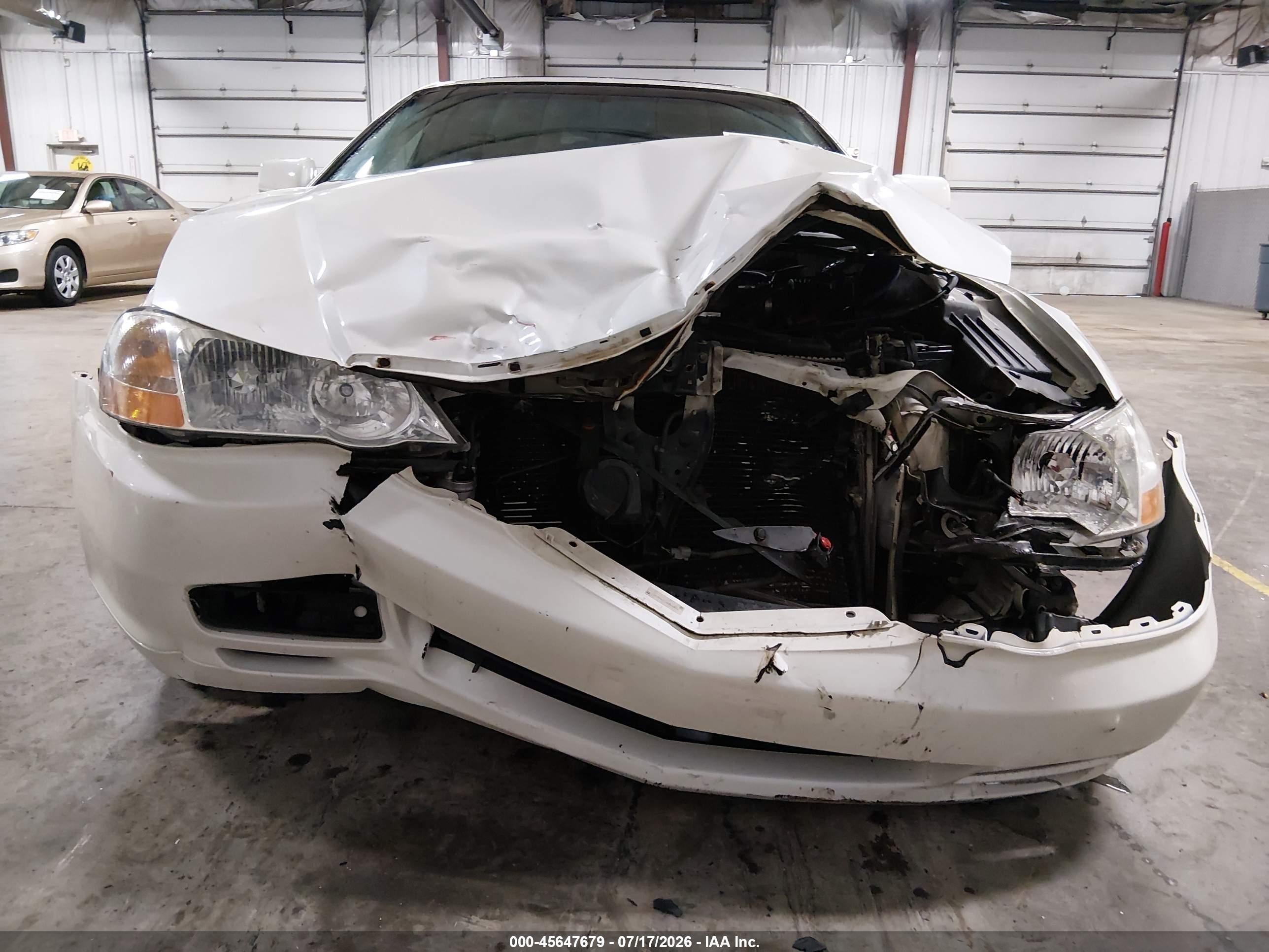 2003 Acura Tl 3.2 Type S White vin: 19UUA56933A066009