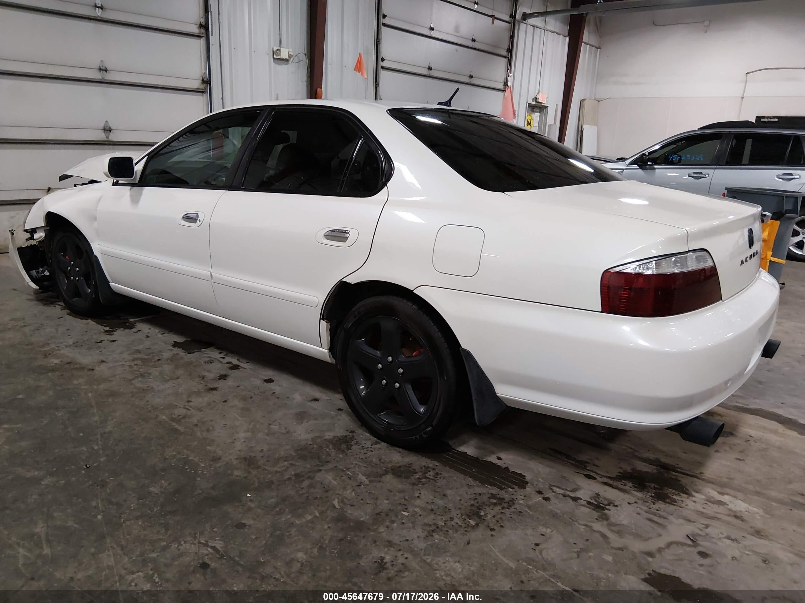 2003 Acura Tl 3.2 Type S White vin: 19UUA56933A066009