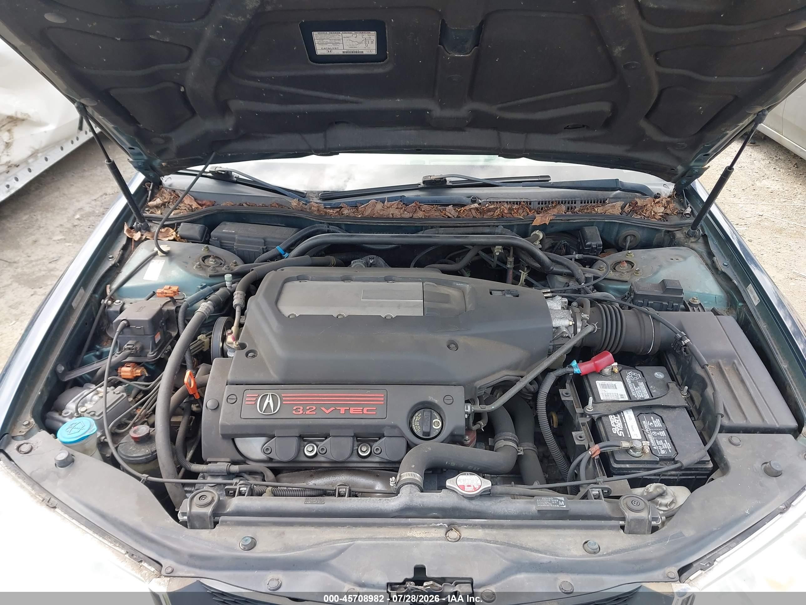 2002 Acura Tl 3.2 Type S Blue vin: 19UUA56962A046612