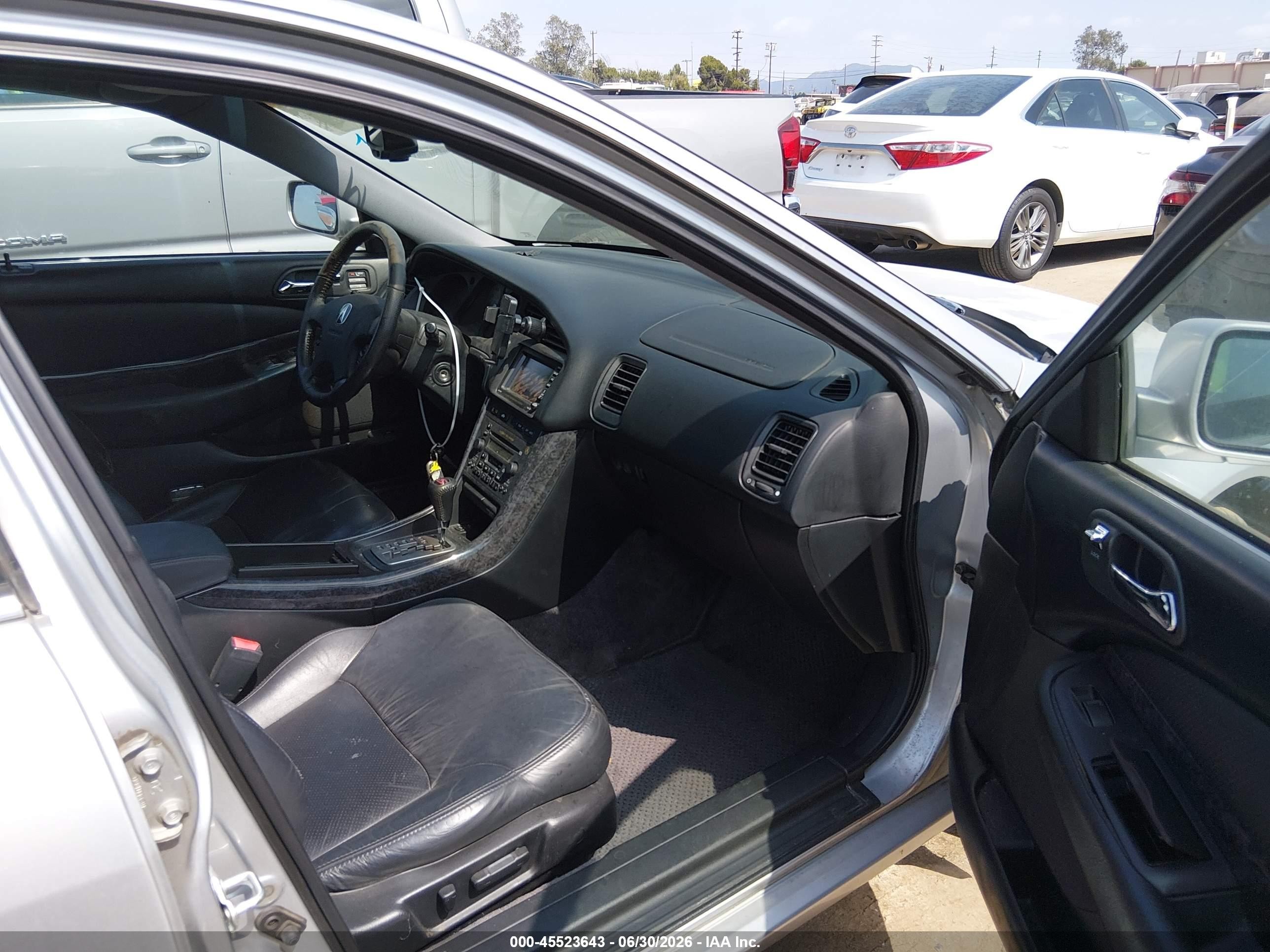 2003 Acura Tl 3.2 Type S Silver vin: 19UUA56963A016575
