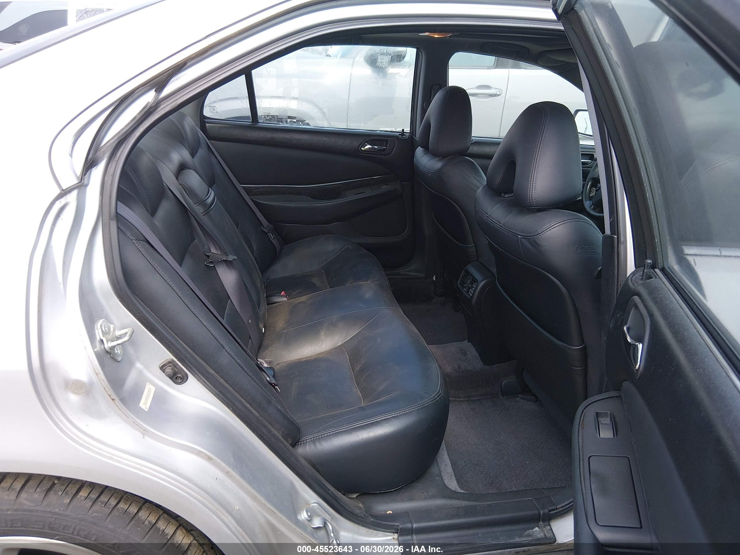 2003 Acura Tl 3.2 Type S Silver vin: 19UUA56963A016575