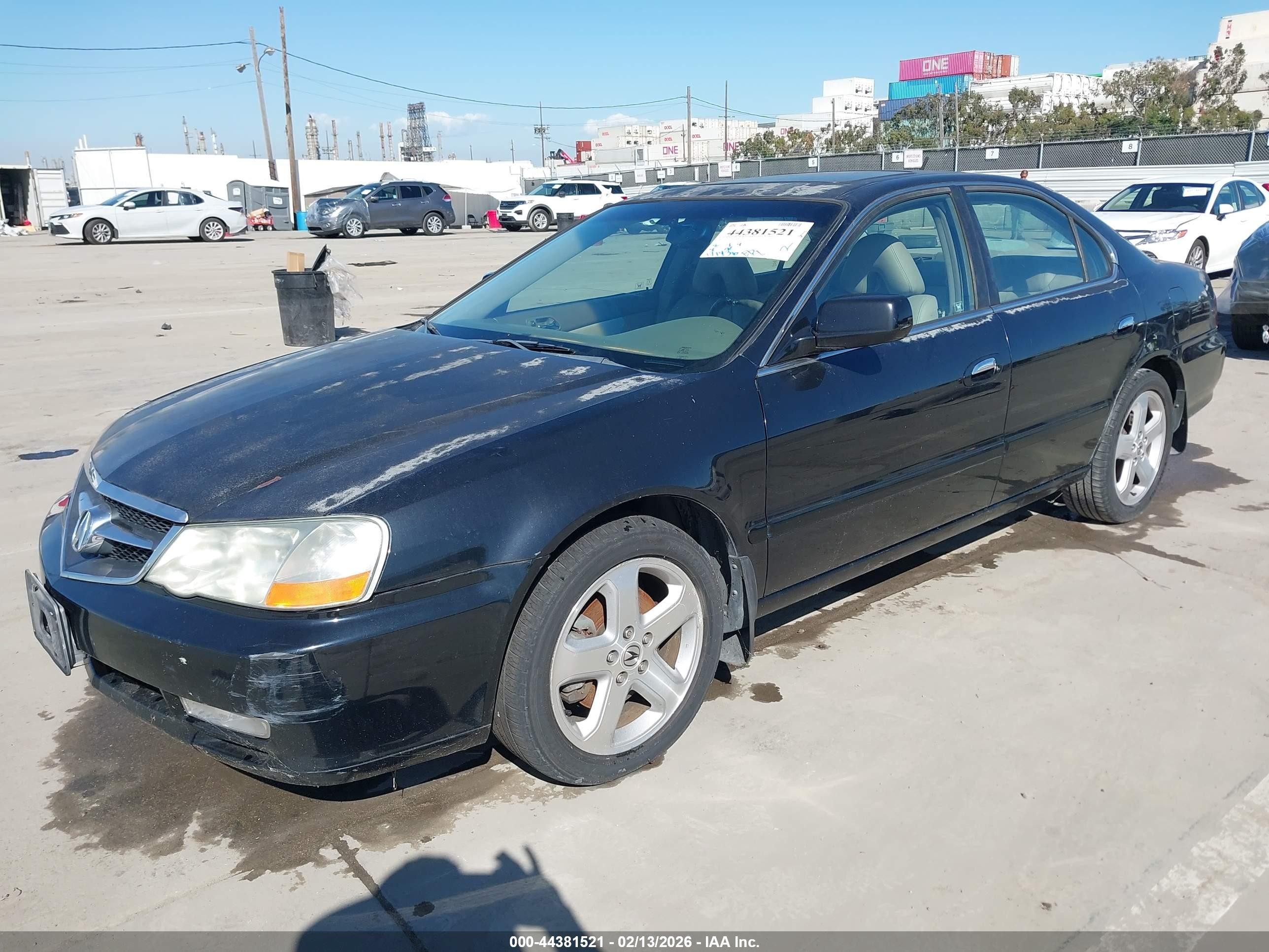2003 Acura Tl 3.2 Type S Black vin: 19UUA56973A005035