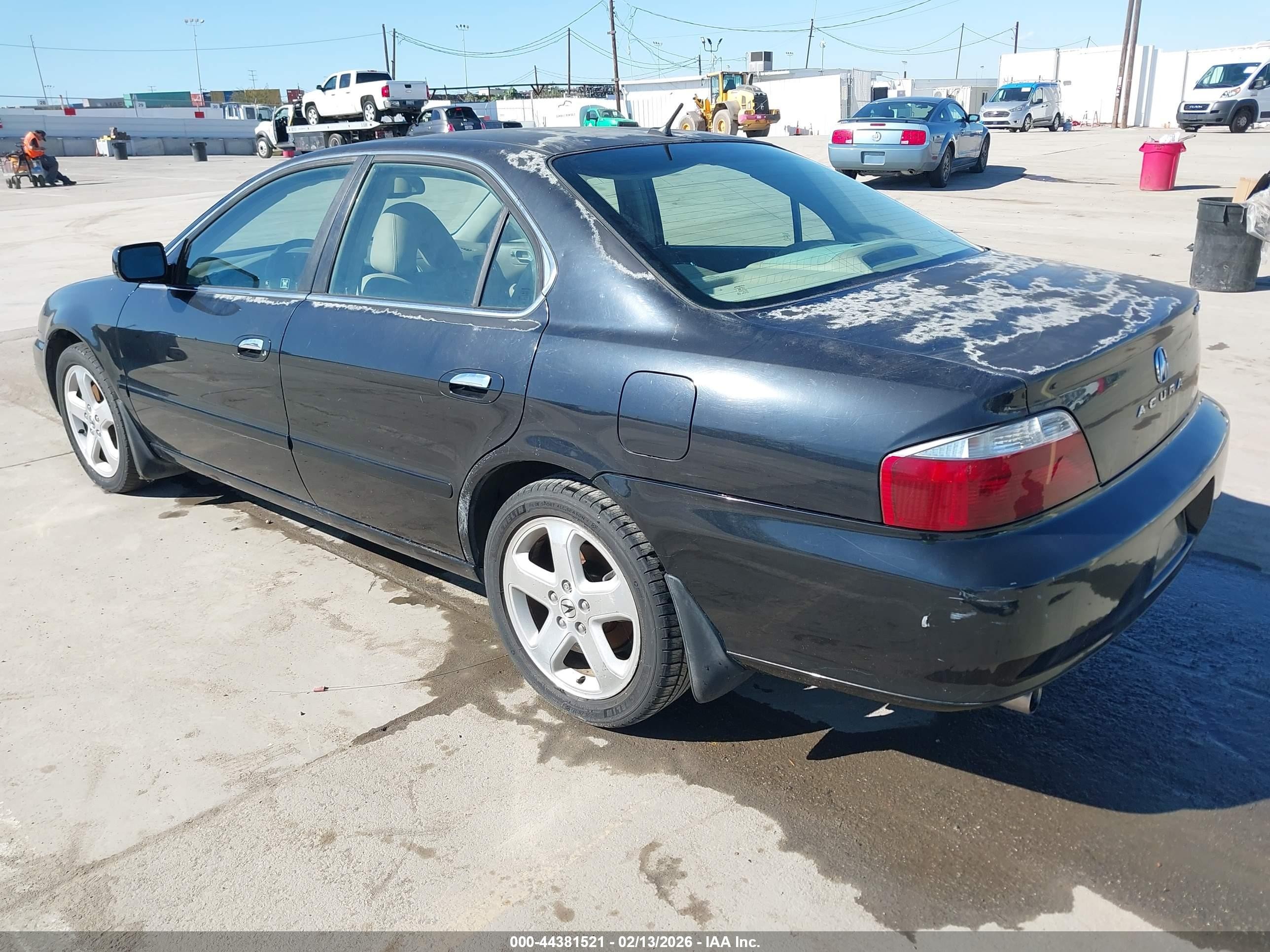 2003 Acura Tl 3.2 Type S Black vin: 19UUA56973A005035