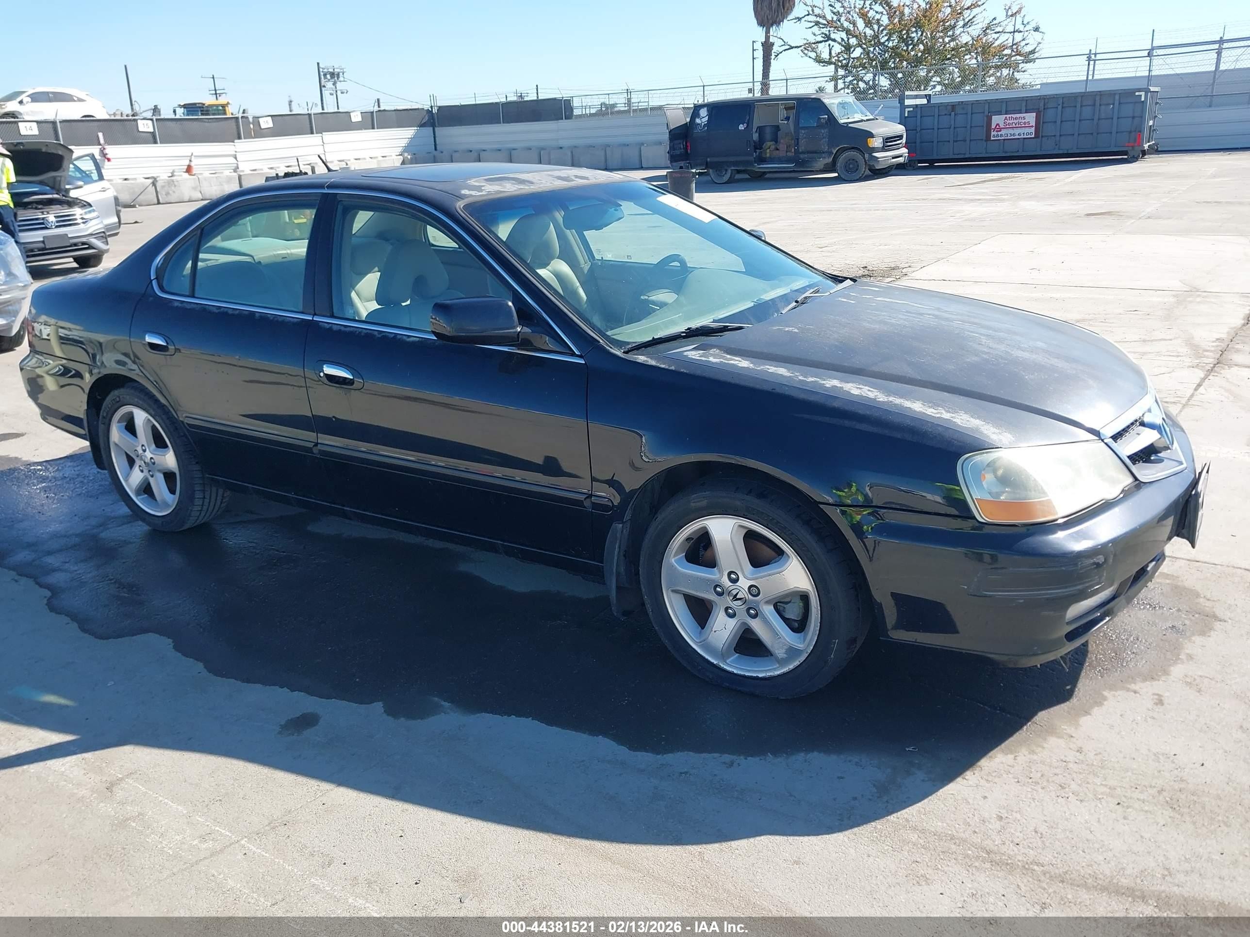 2003 Acura Tl 3.2 Type S Black vin: 19UUA56973A005035