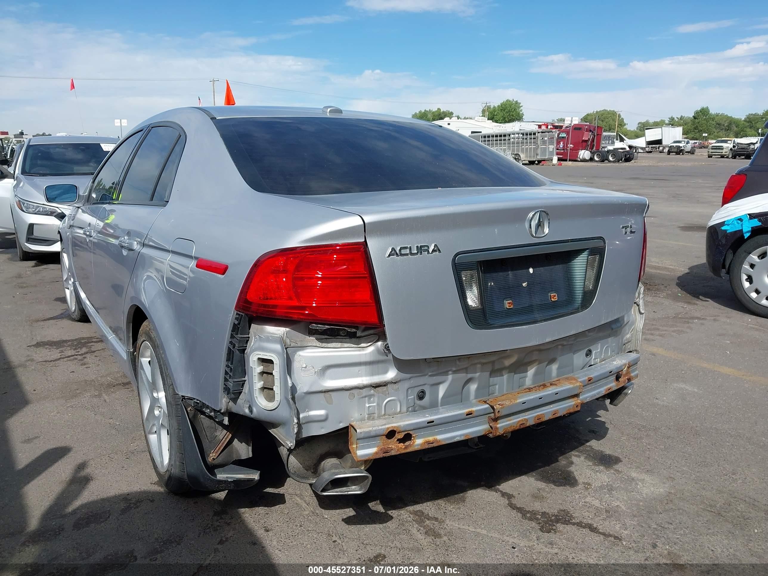 2004 Acura Tl   Silver vin: 19UUA65504A064742