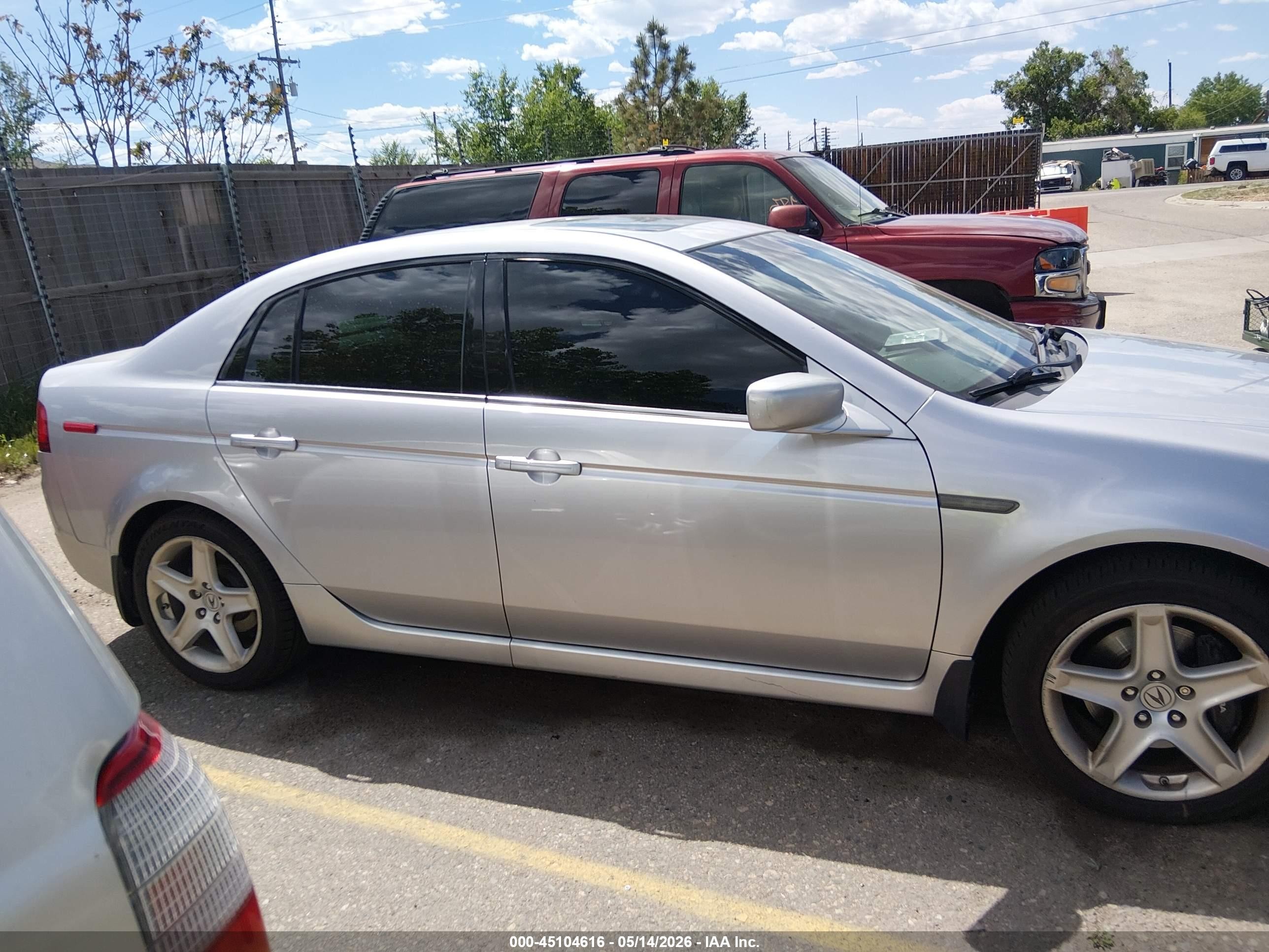 2006 Acura Tl   Серебряный vin: 19UUA65506A047586