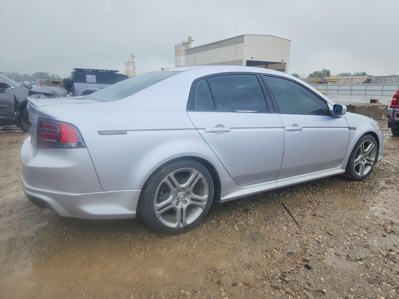 2004 Acura Tl Silver vin: 19UUA65524A034318