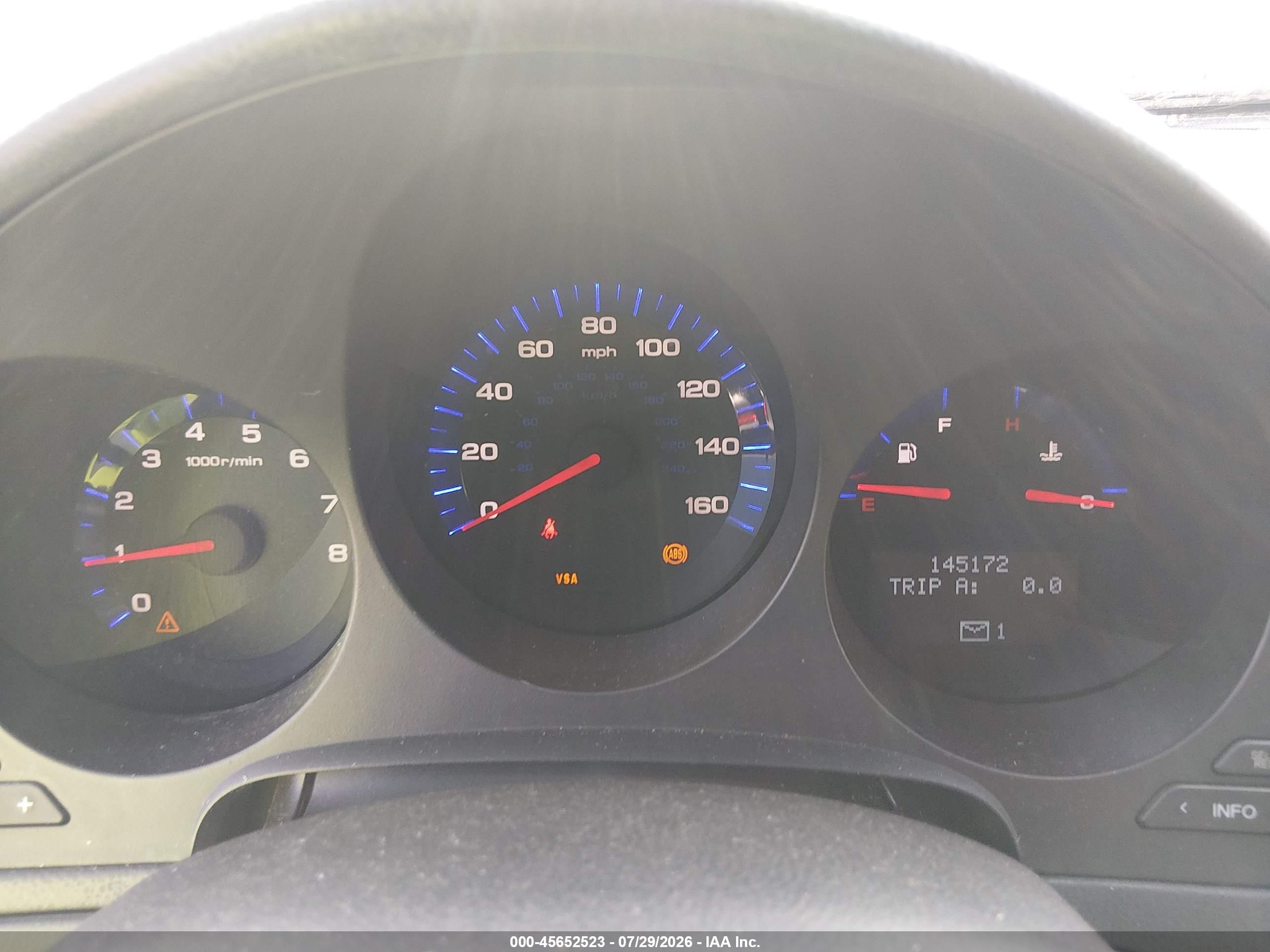 2005 Acura Tl   Gray vin: 19UUA65545A019689