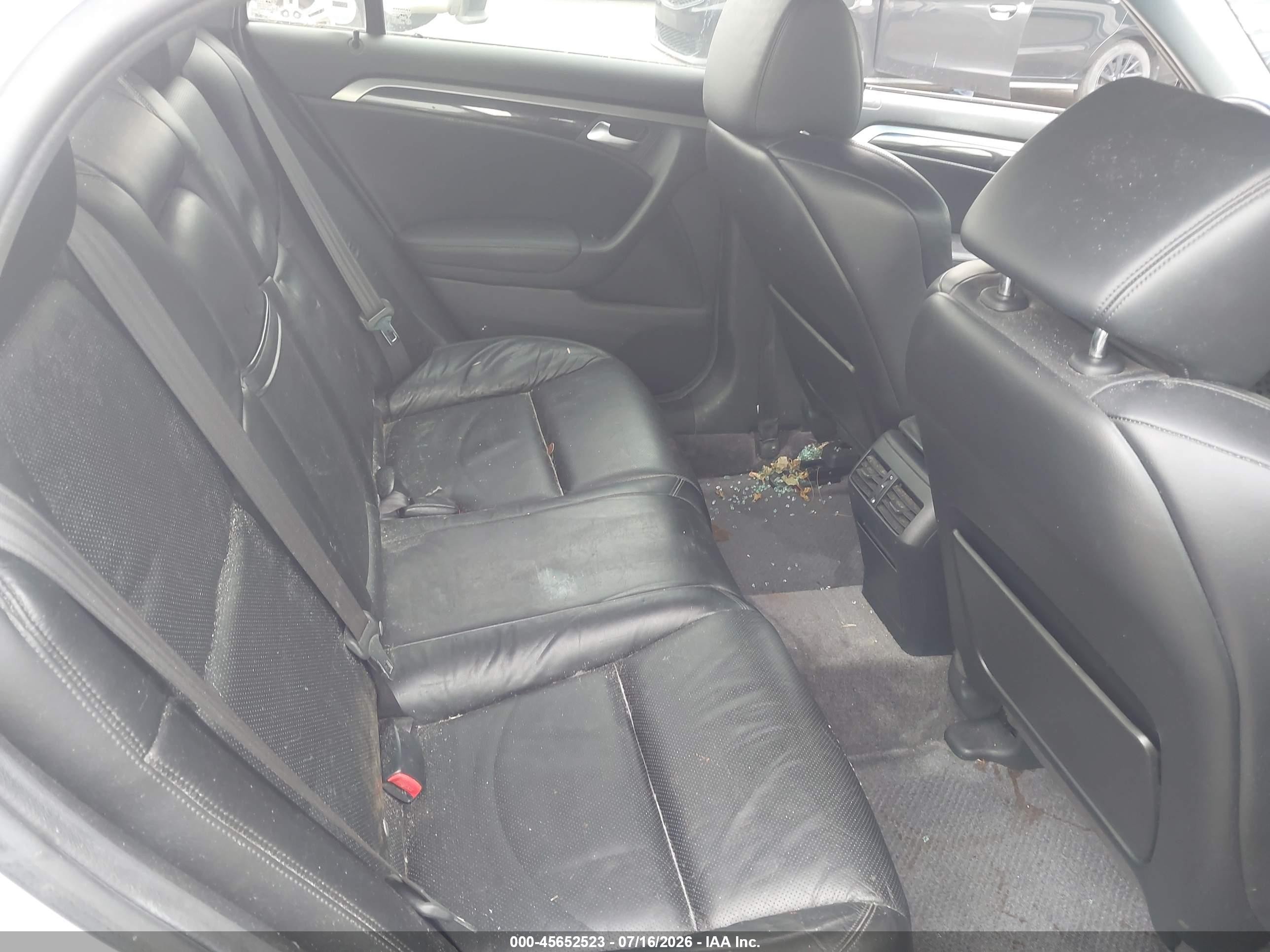 2005 Acura Tl   Gray vin: 19UUA65545A019689
