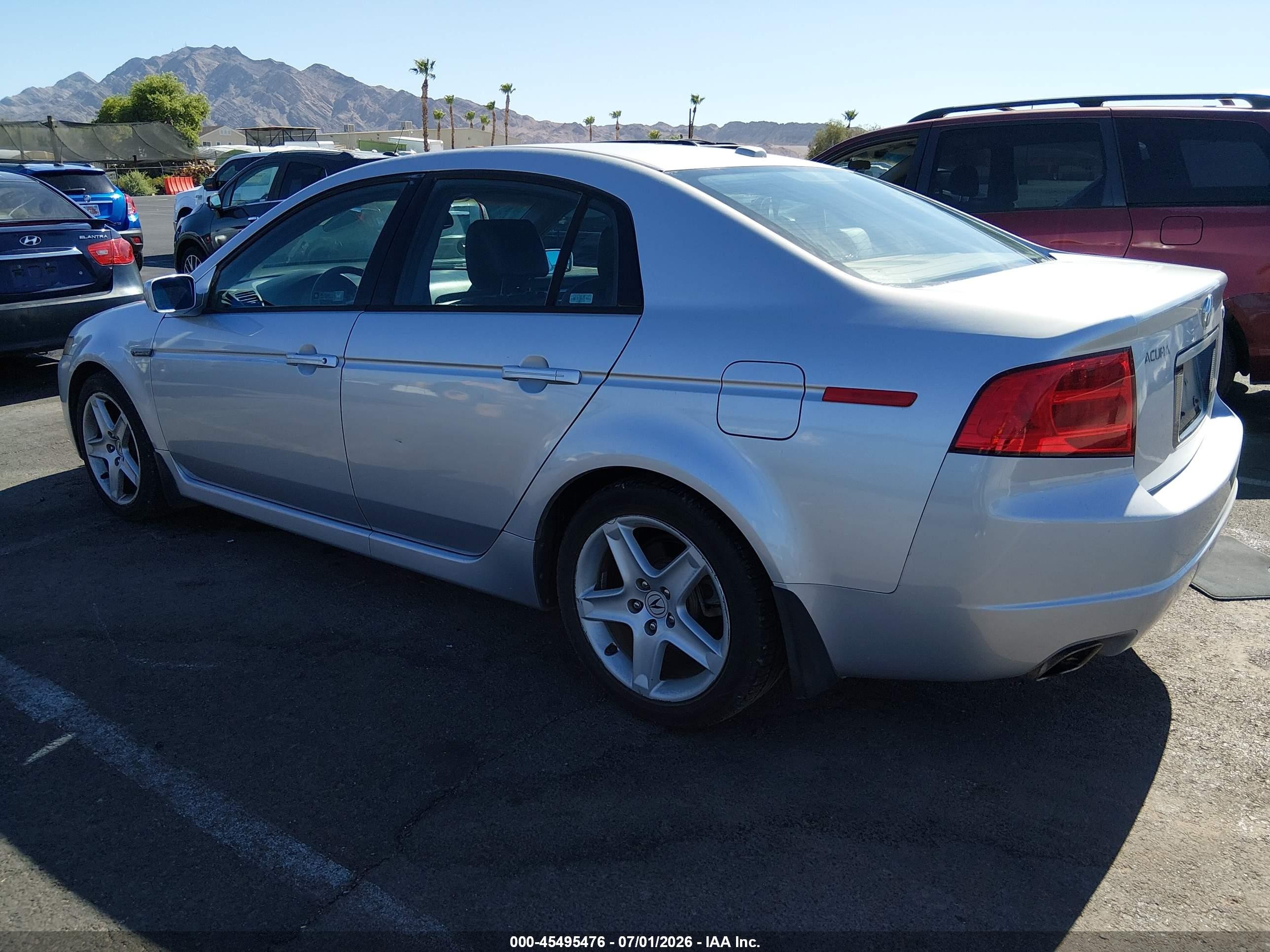 2005 Acura Tl   Silver vin: 19UUA65545A053289