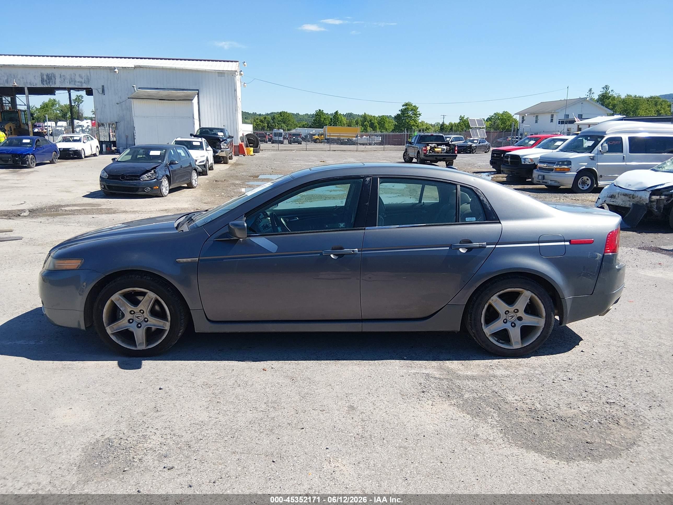 2006 Acura Tl   Silver vin: 19UUA65556A056574