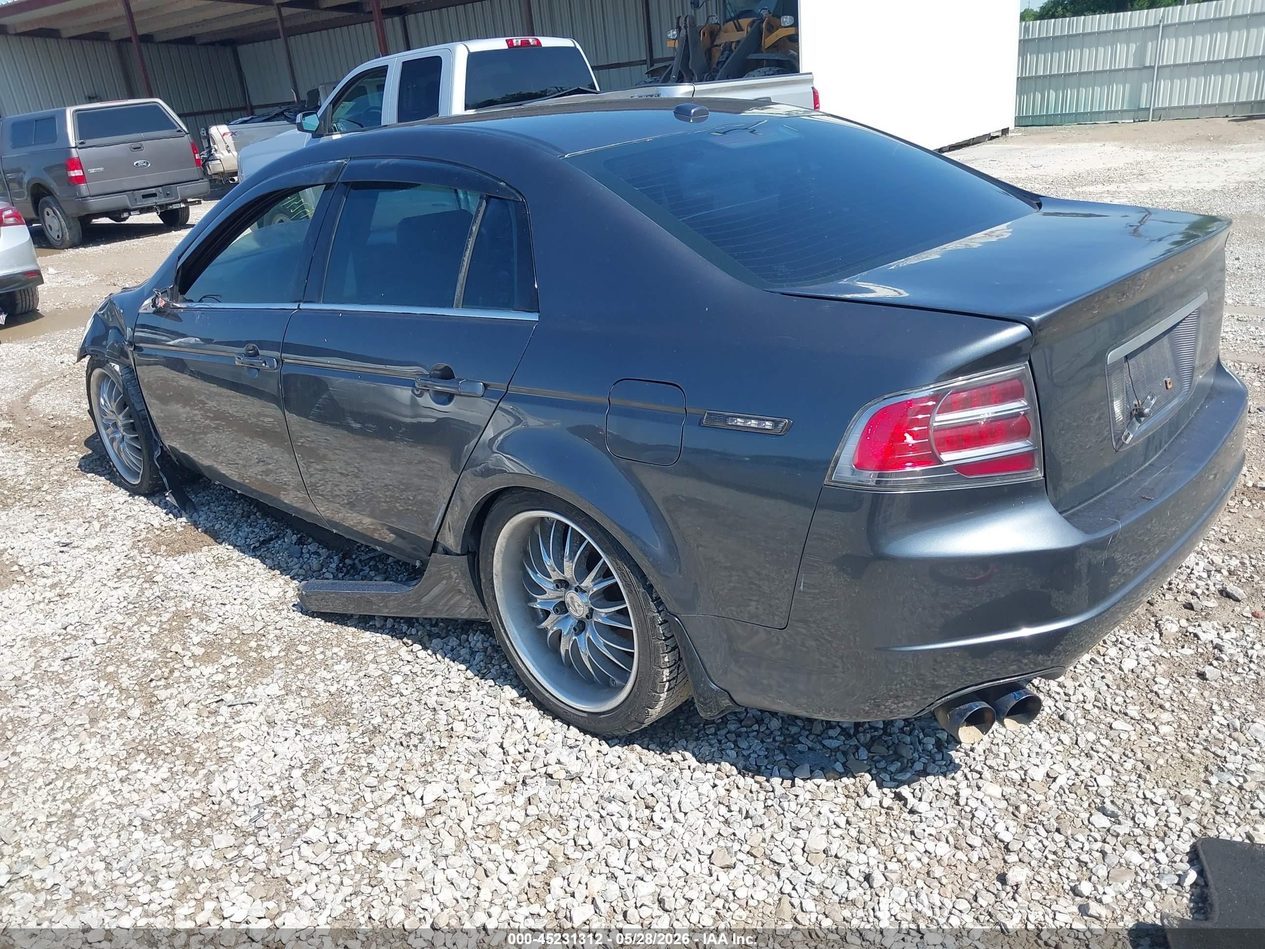 2005 Acura Tl   Gray vin: 19UUA65575A024868