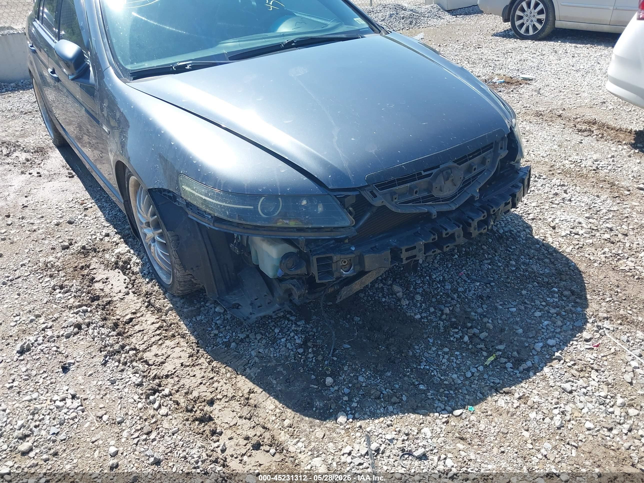 2005 Acura Tl   Gray vin: 19UUA65575A024868