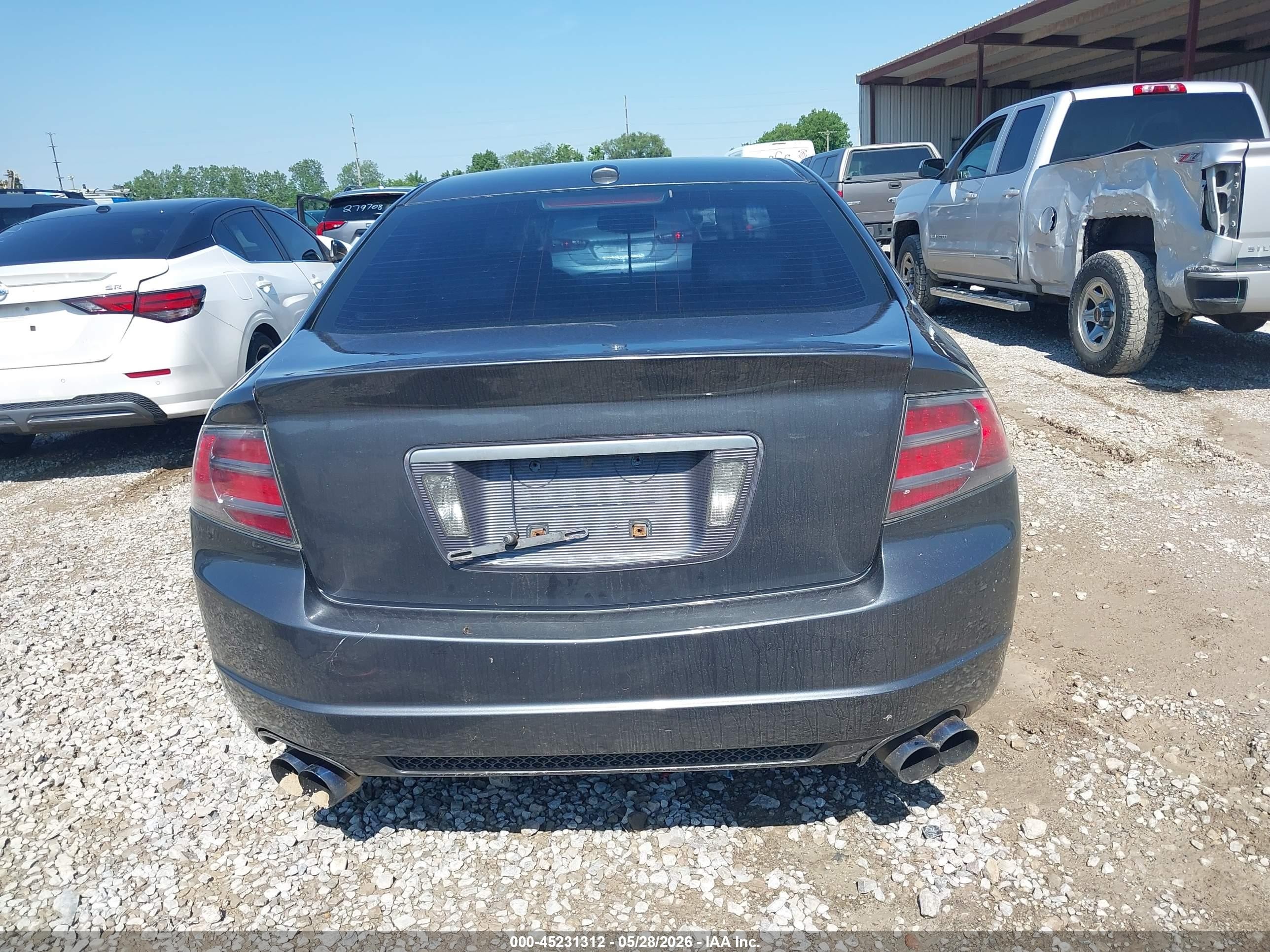 2005 Acura Tl   Gray vin: 19UUA65575A024868