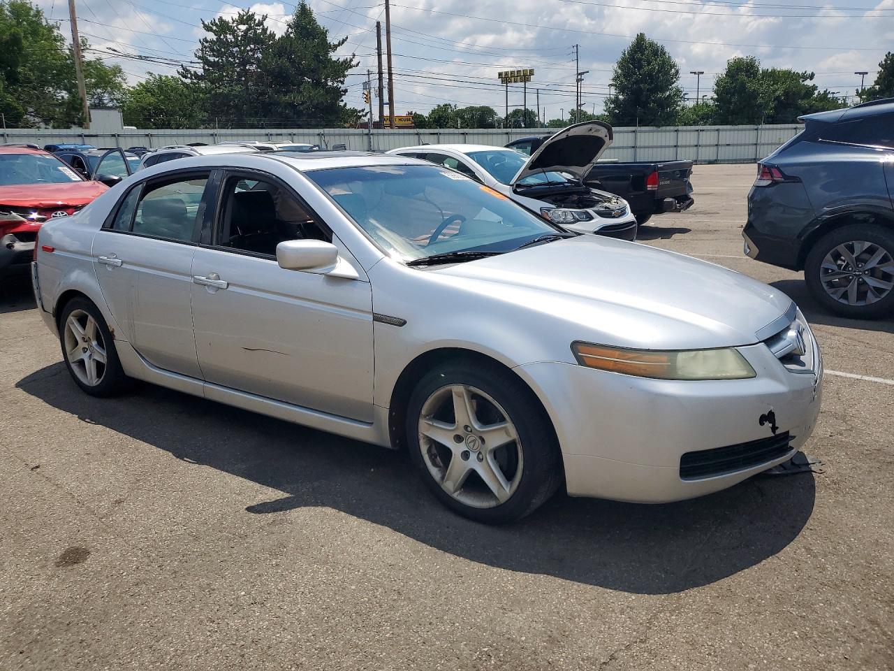 2006 Acura 3.2tl Silver vin: 19UUA65586A004369