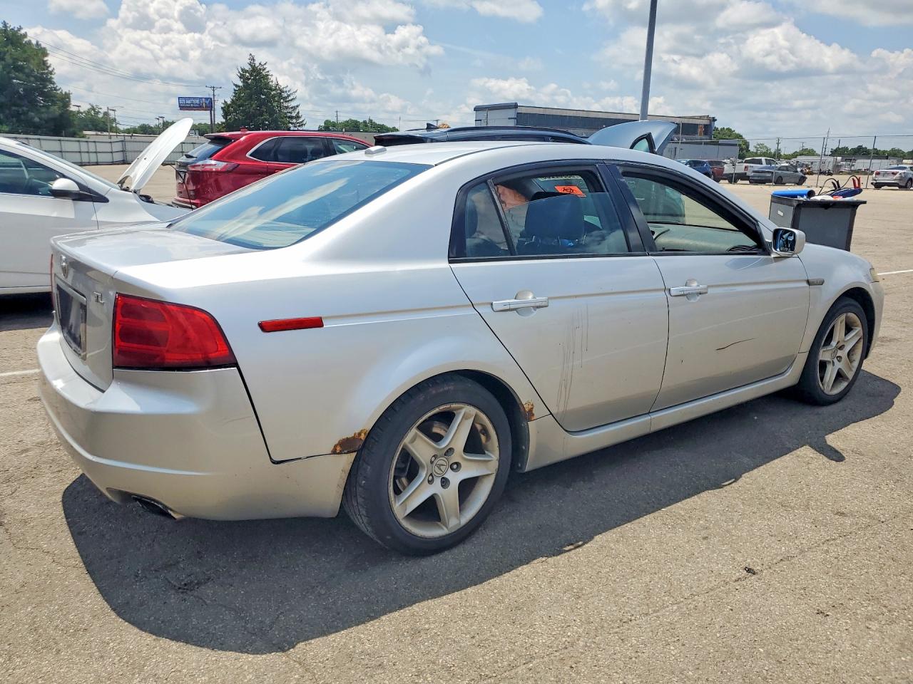 2006 Acura 3.2tl Silver vin: 19UUA65586A004369