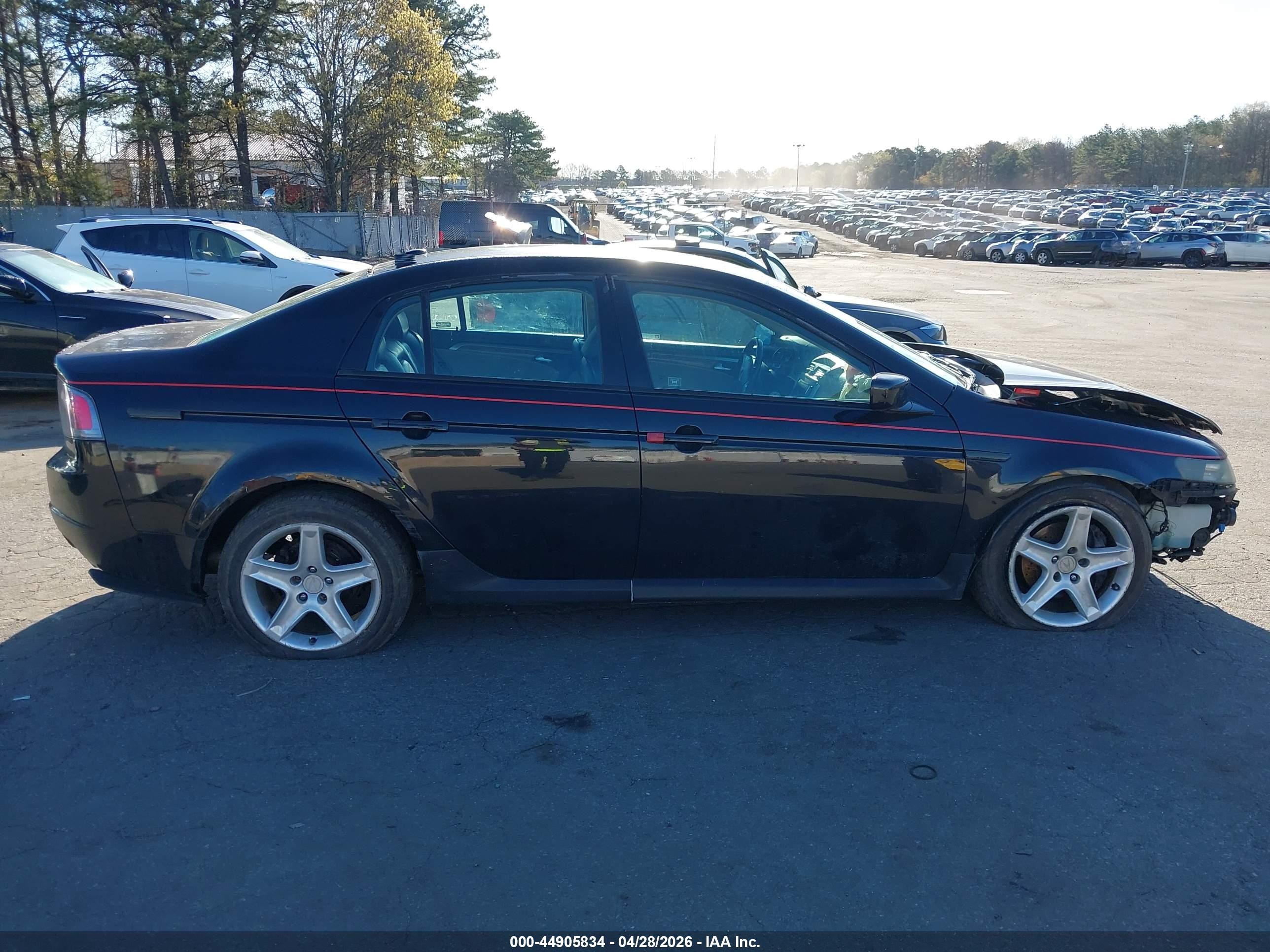 2005 Acura Tl   Black vin: 19UUA655X5A039347