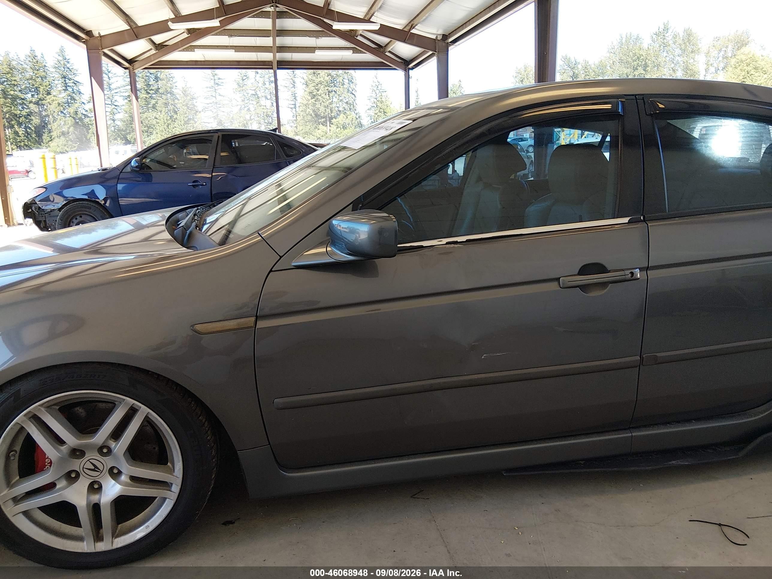 2004 Acura Tl   Gray vin: 19UUA65624A022288