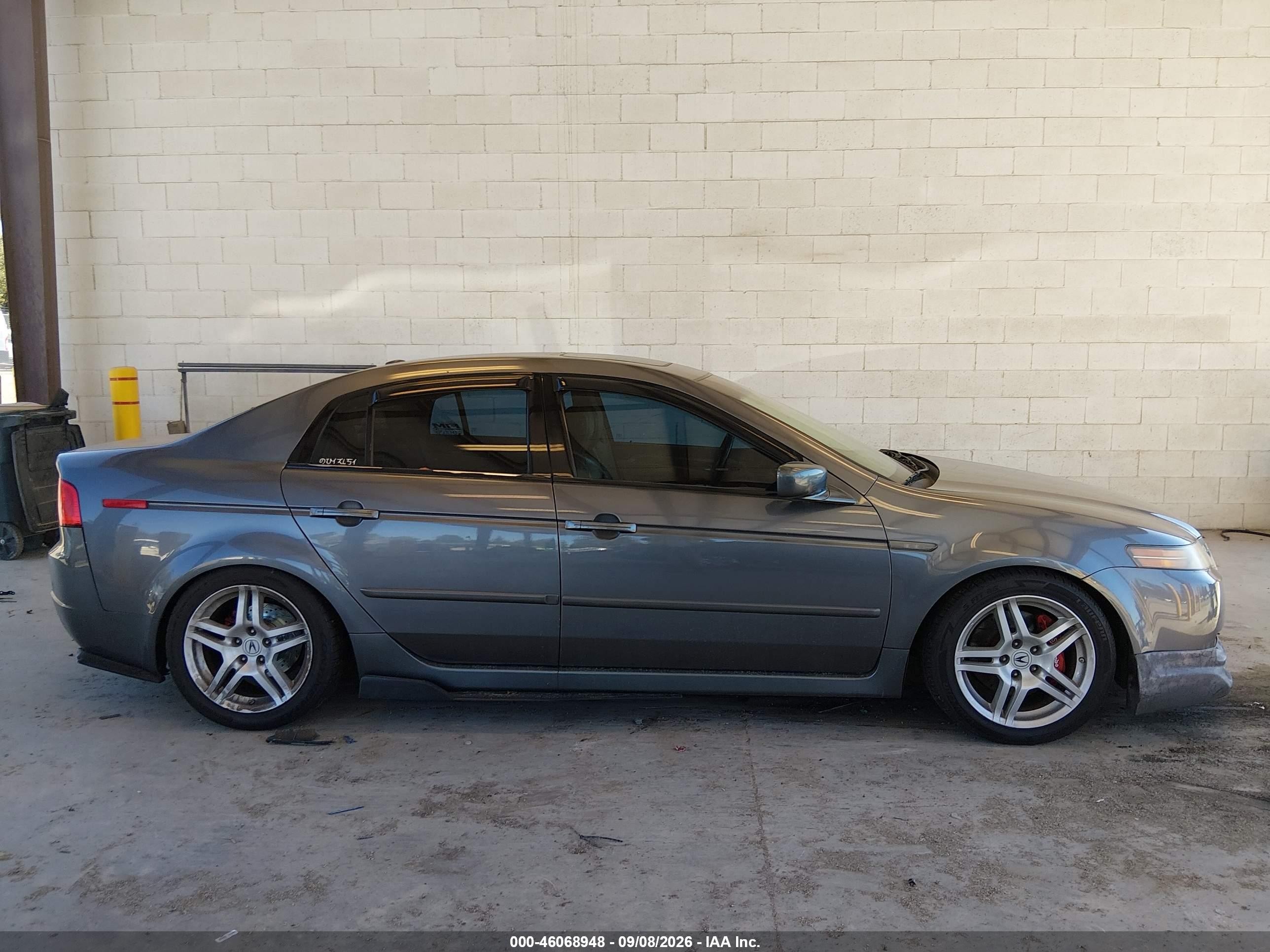 2004 Acura Tl   Gray vin: 19UUA65624A022288