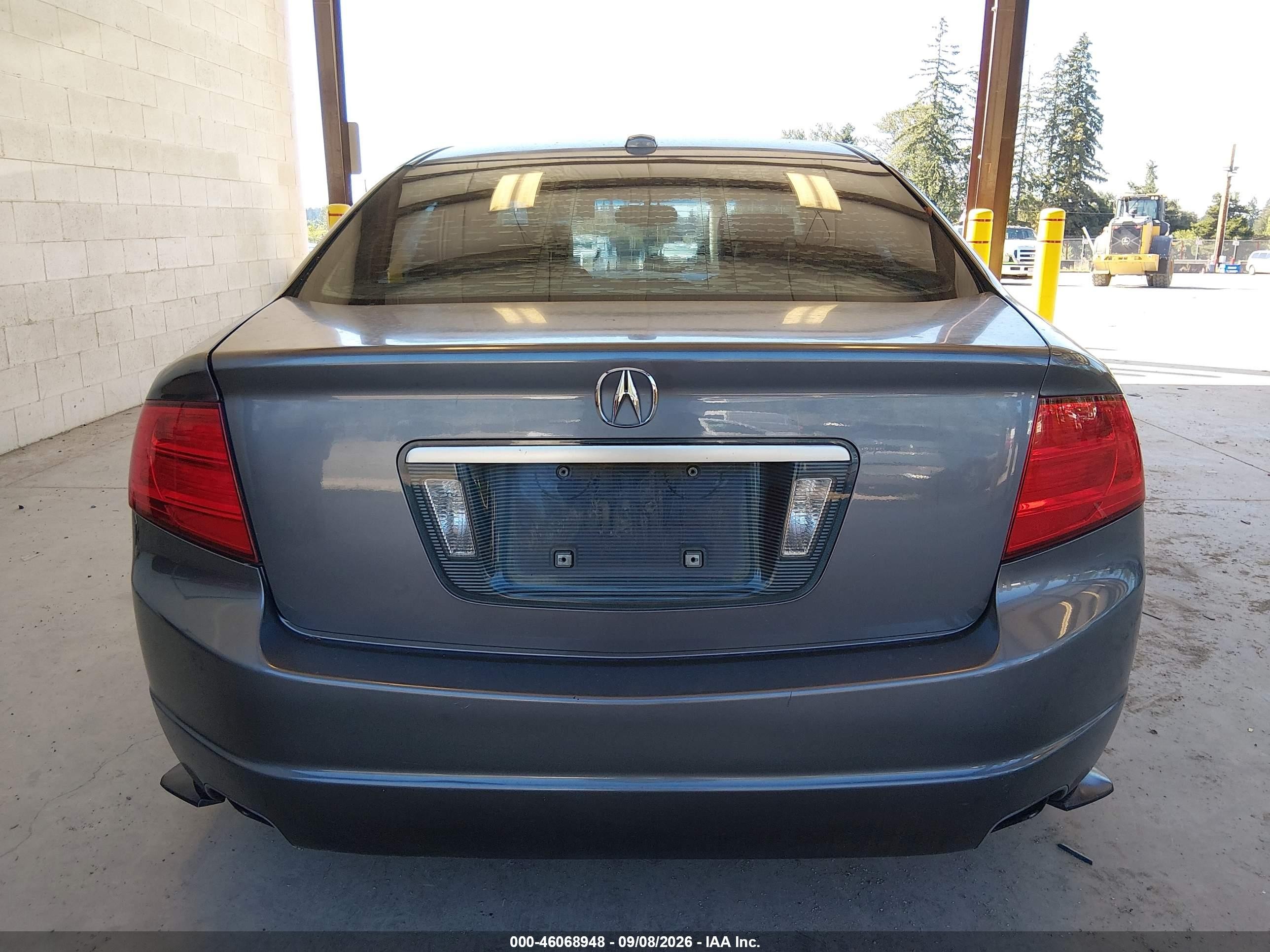 2004 Acura Tl   Gray vin: 19UUA65624A022288