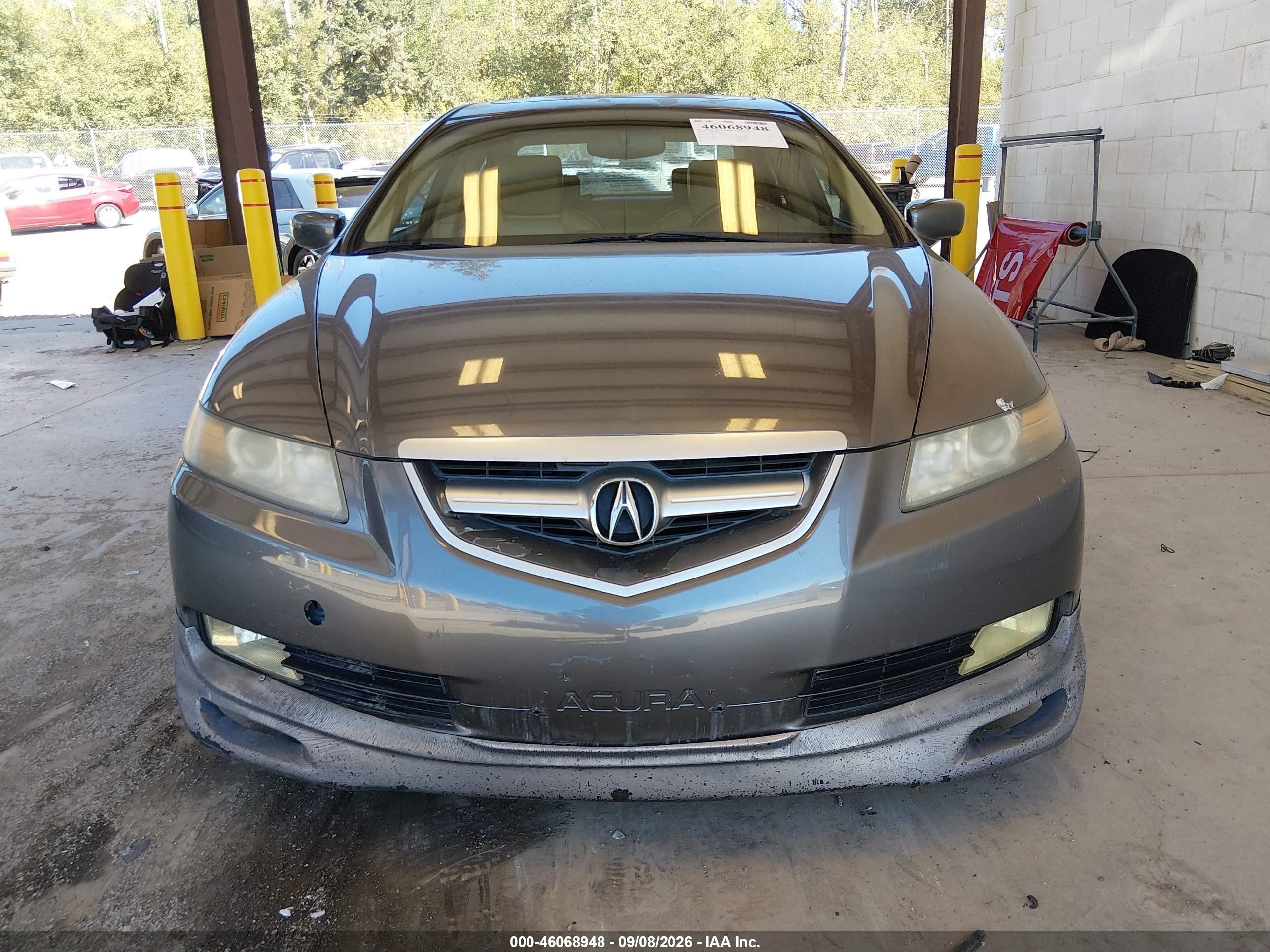 2004 Acura Tl   Gray vin: 19UUA65624A022288