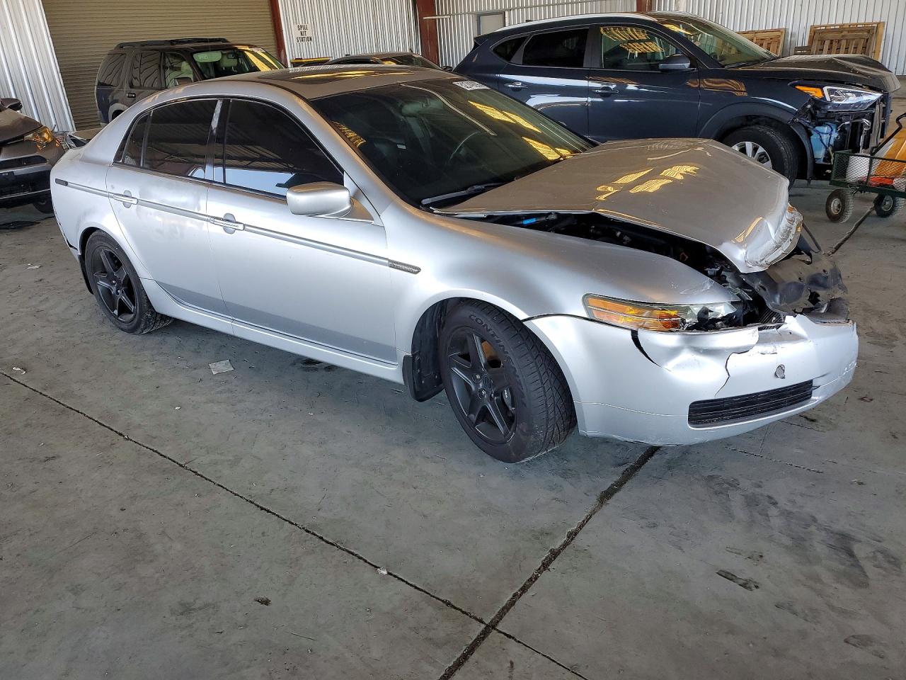 2006 Acura 3.2tl Silver vin: 19UUA65626A058646