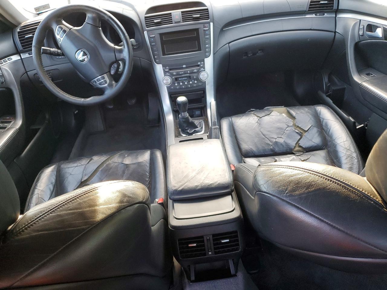 2004 Acura Tl Silver vin: 19UUA65694A027035