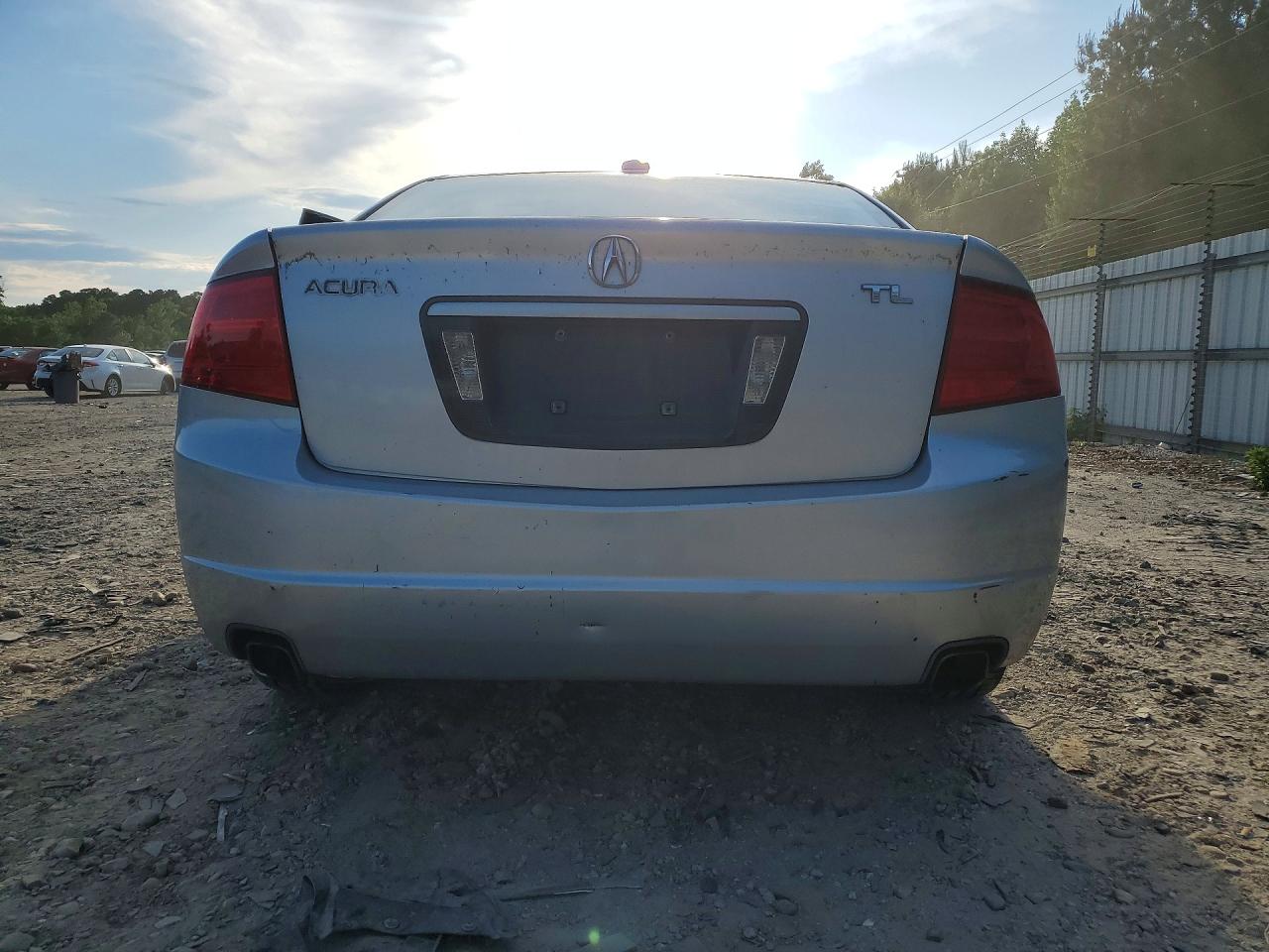 2004 Acura Tl Silver vin: 19UUA65694A027035