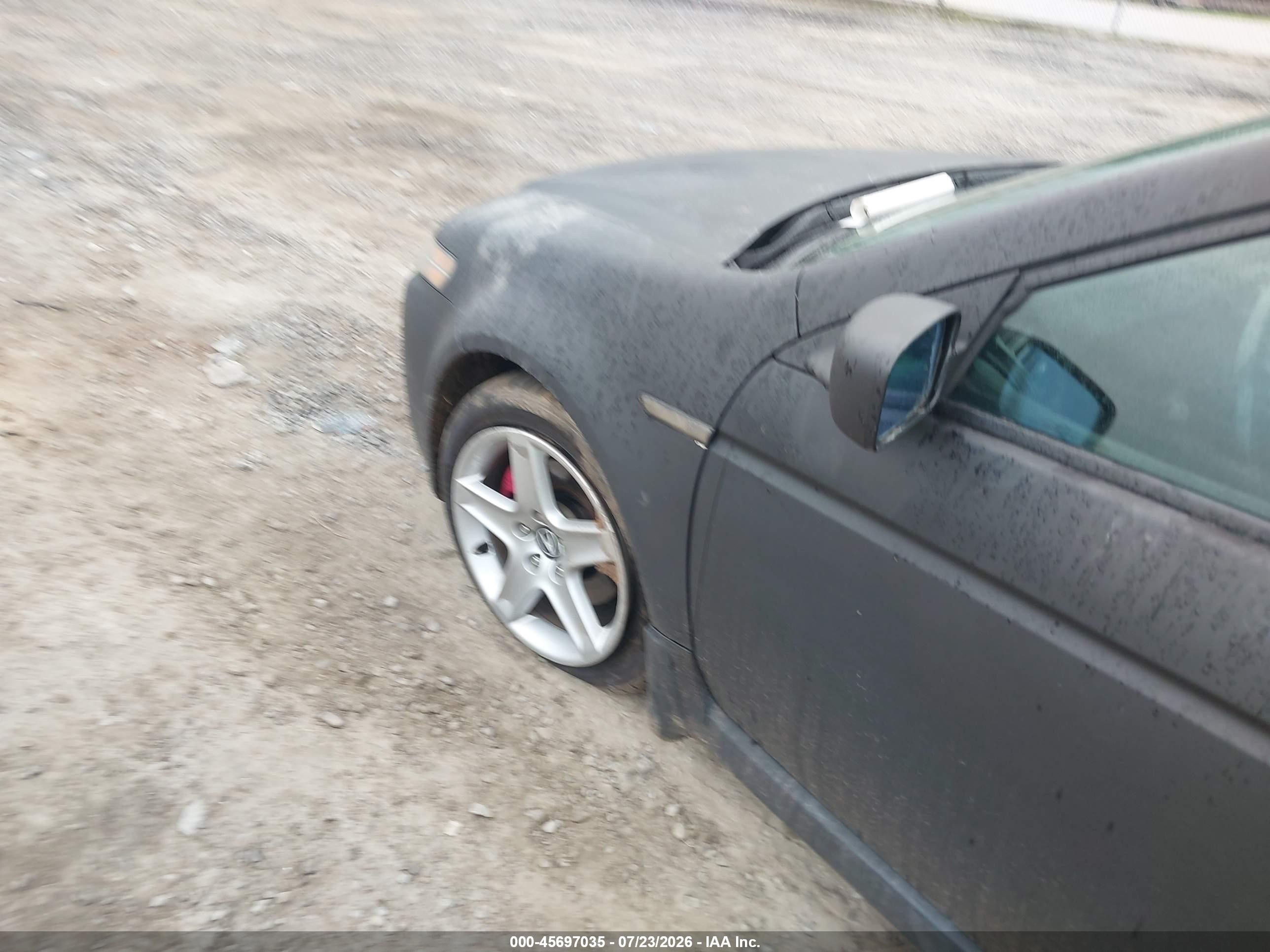 2004 Acura Tl   Black vin: 19UUA66204A009955