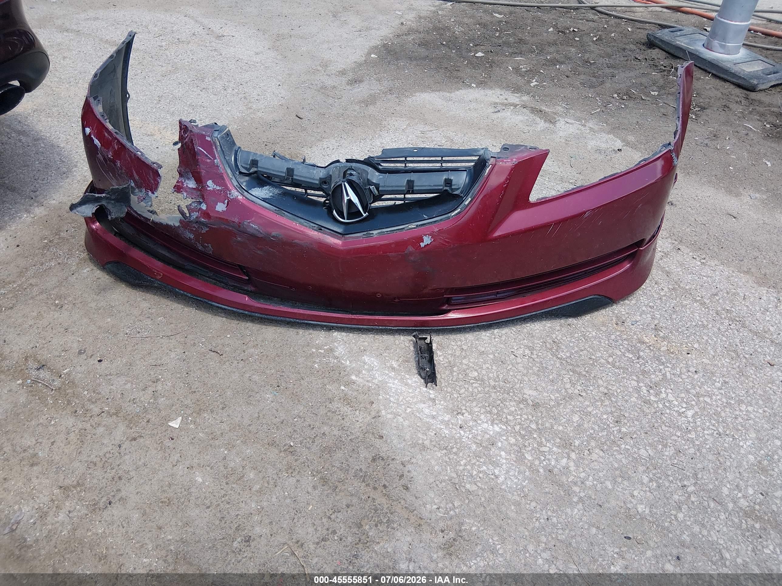 2004 Acura Tl   Burgundy vin: 19UUA66204A046679
