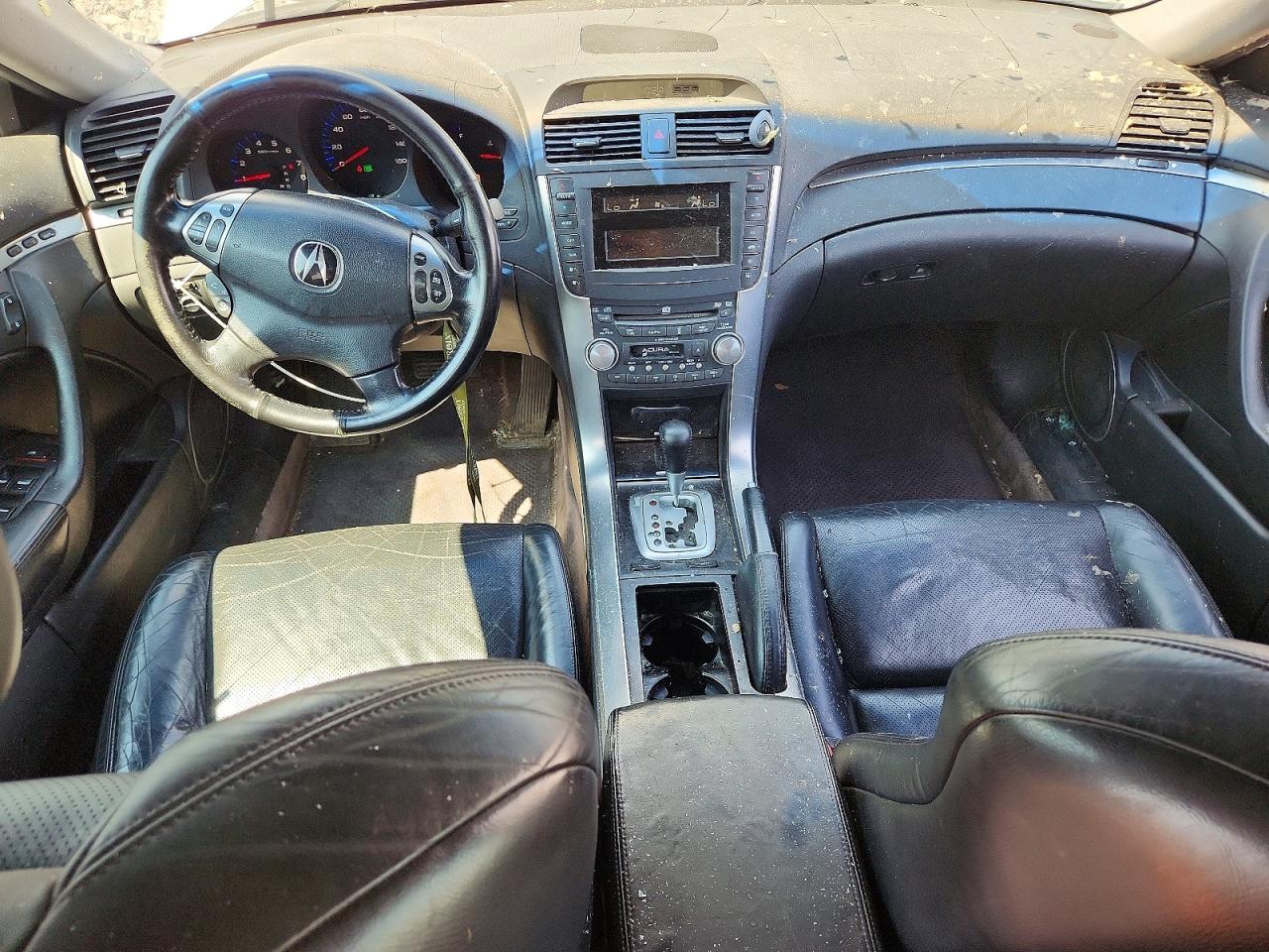 2004 Acura Tl Silver vin: 19UUA66204A055026